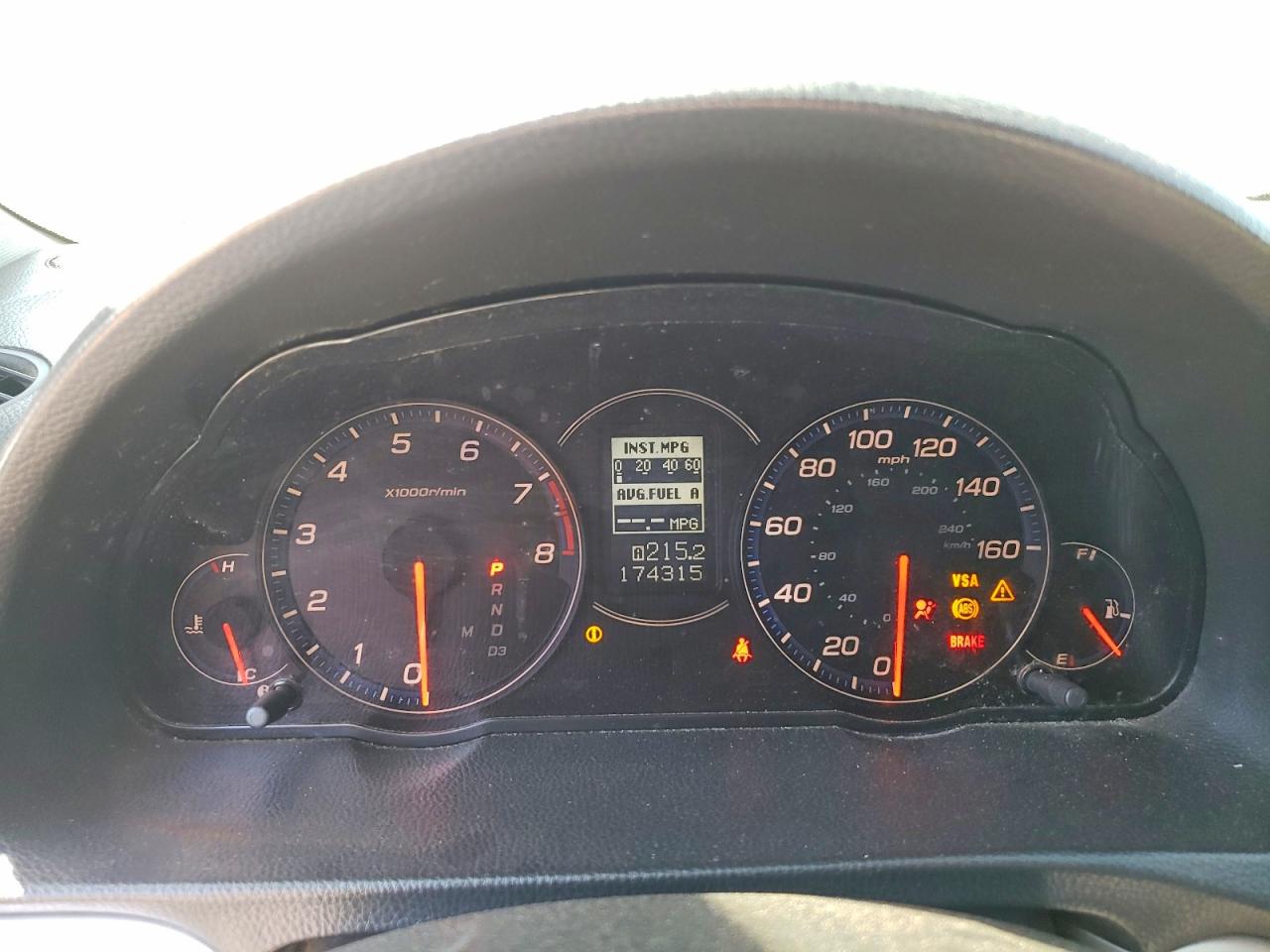 2005 Acura Tsx Серый vin: JH4CL969X5C005192