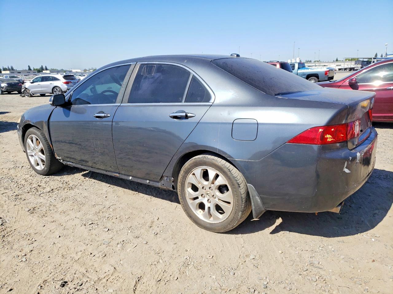 2005 Acura Tsx Серый vin: JH4CL969X5C005192
