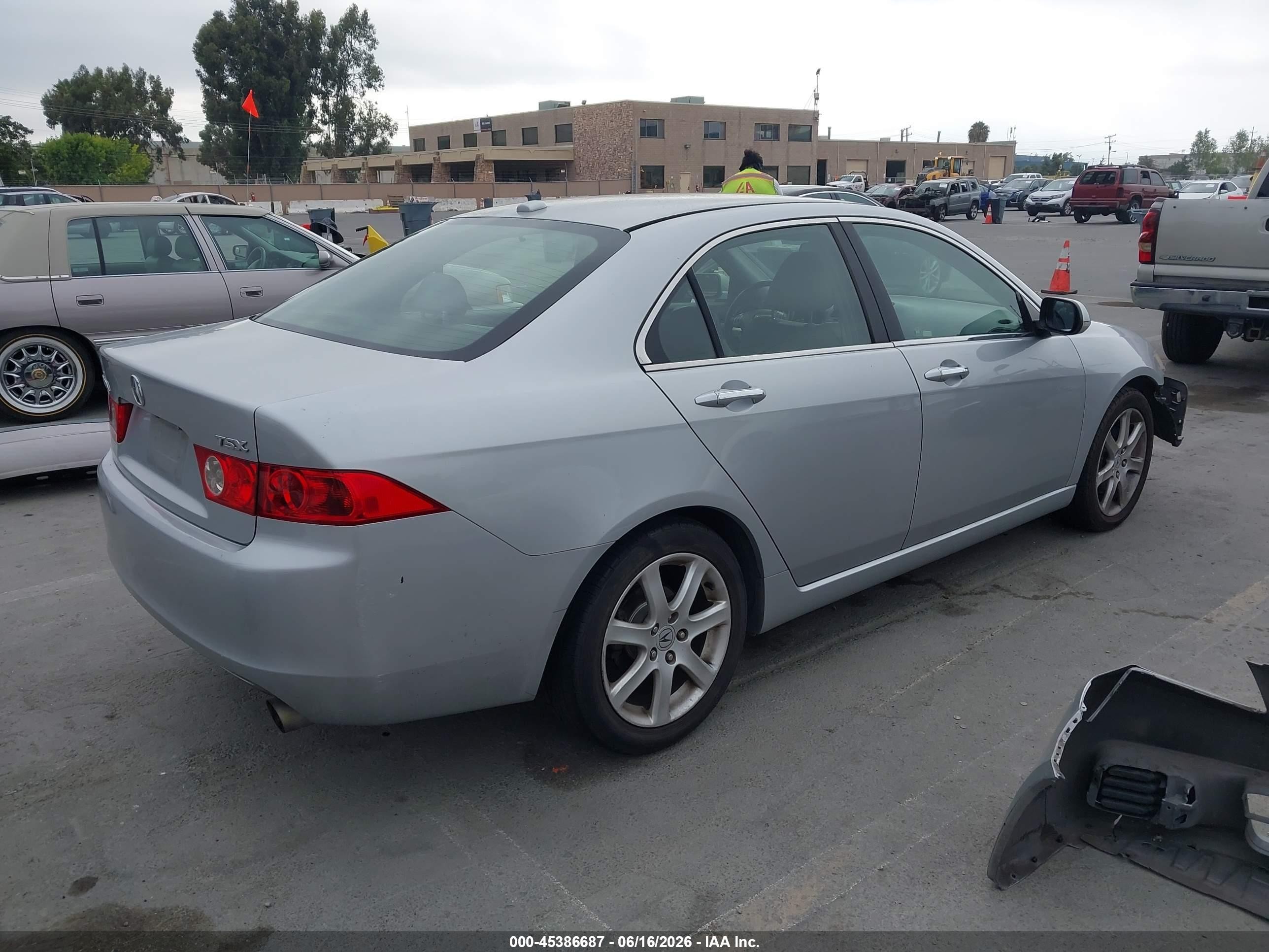2005 Acura Tsx Base W/navigation (a5) Серебряный vin: JH4CL969X5C014166