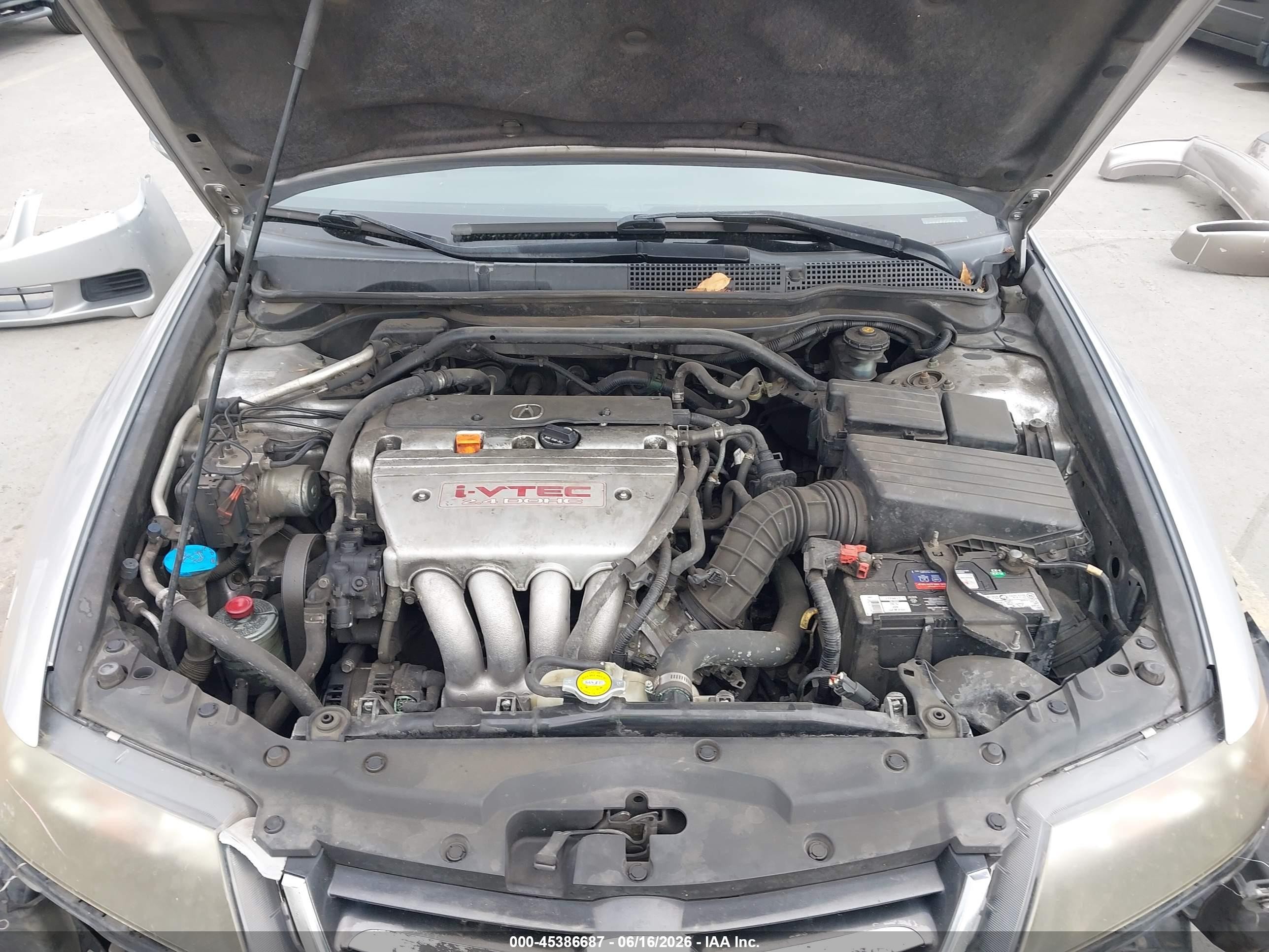 2005 Acura Tsx Base W/navigation (a5) Серебряный vin: JH4CL969X5C014166