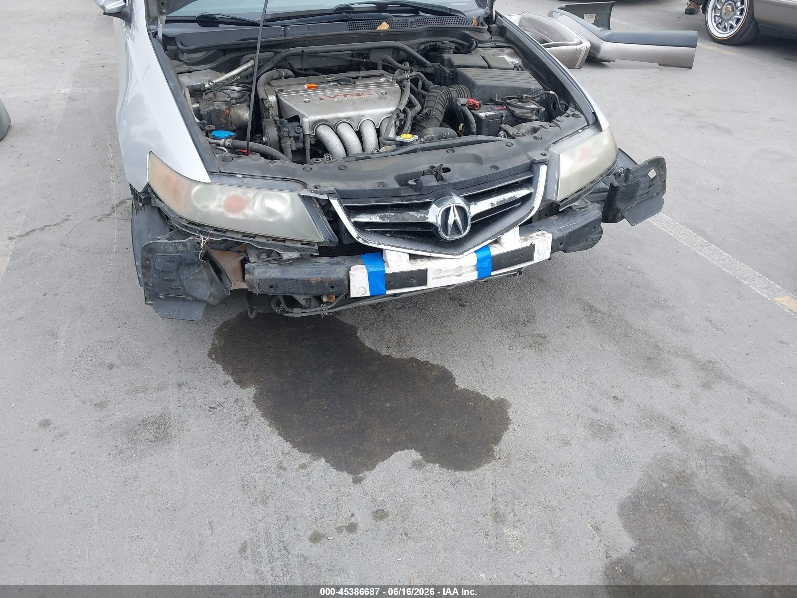 2005 Acura Tsx Base W/navigation (a5) Серебряный vin: JH4CL969X5C014166