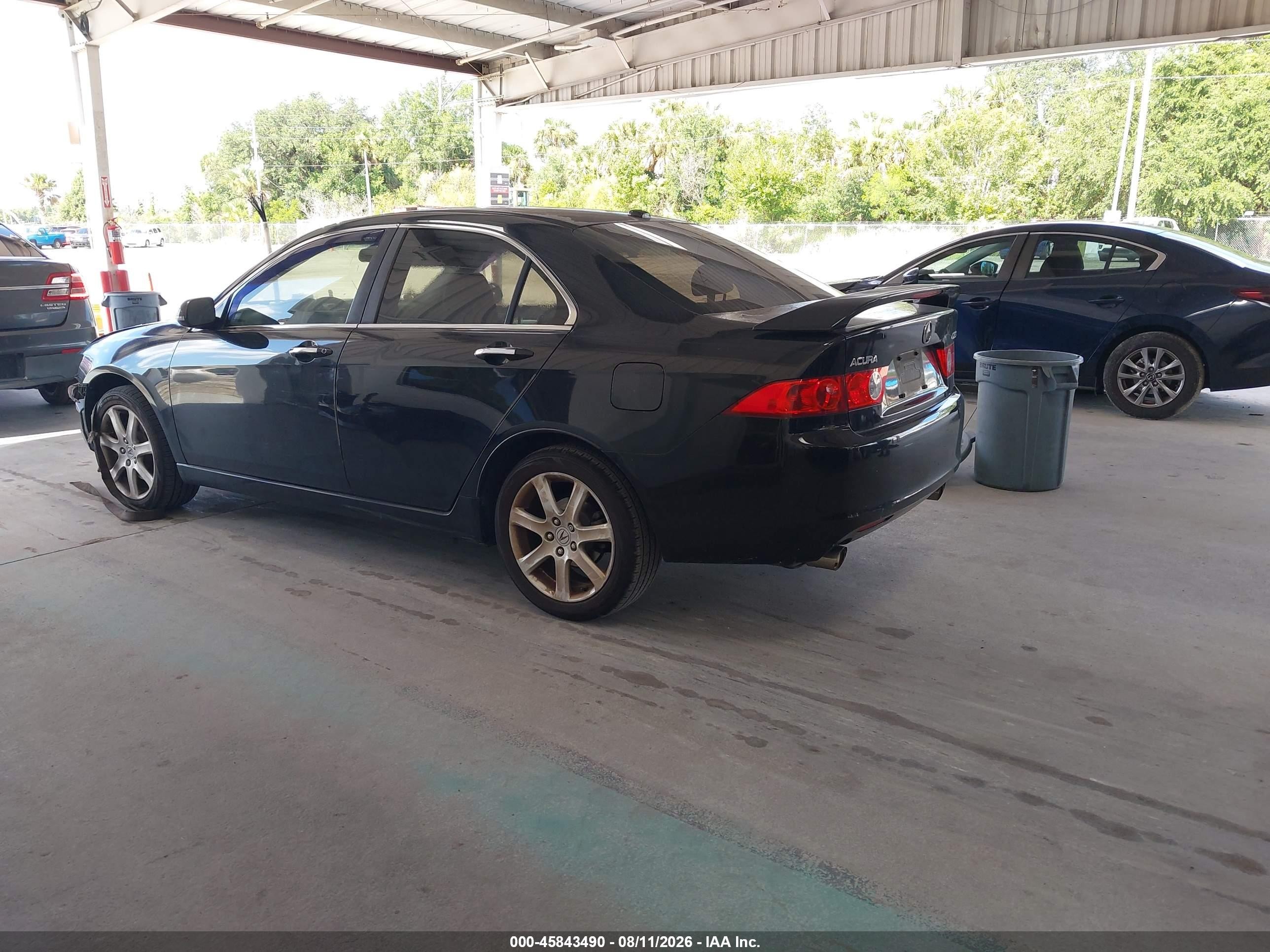 2005 Acura Tsx   Black vin: JH4CL969X5C018041