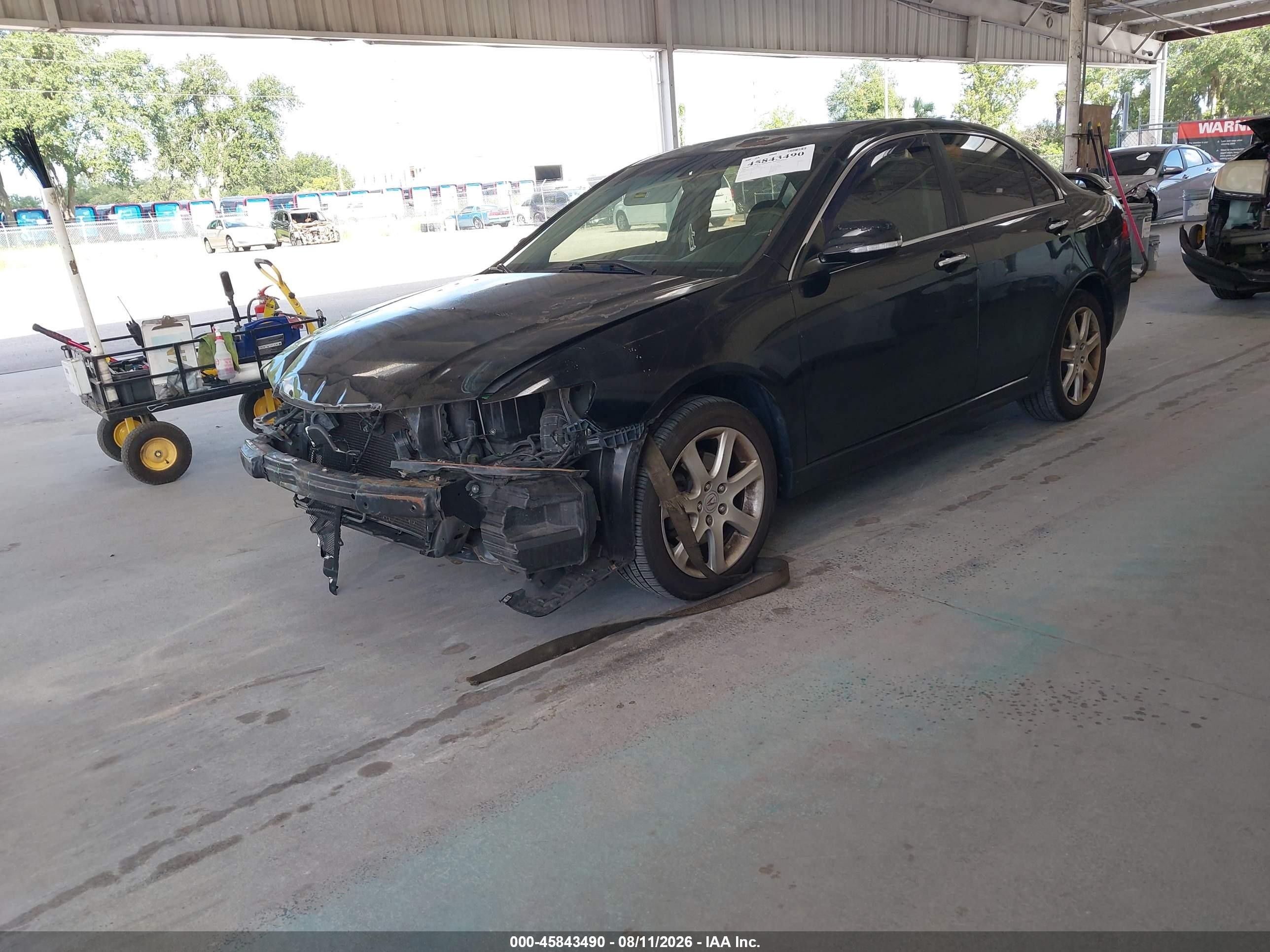2005 Acura Tsx   Black vin: JH4CL969X5C018041