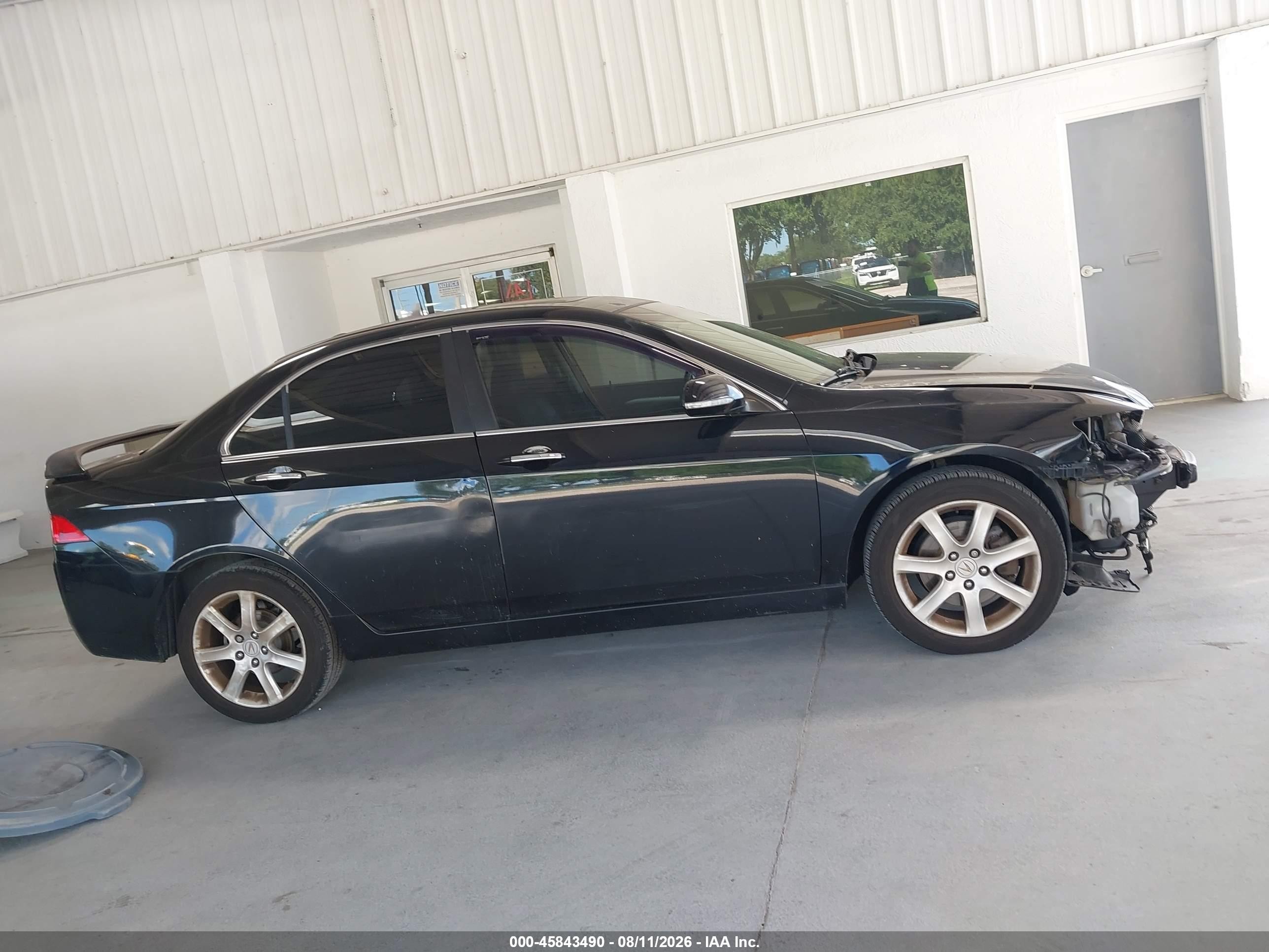 2005 Acura Tsx   Black vin: JH4CL969X5C018041