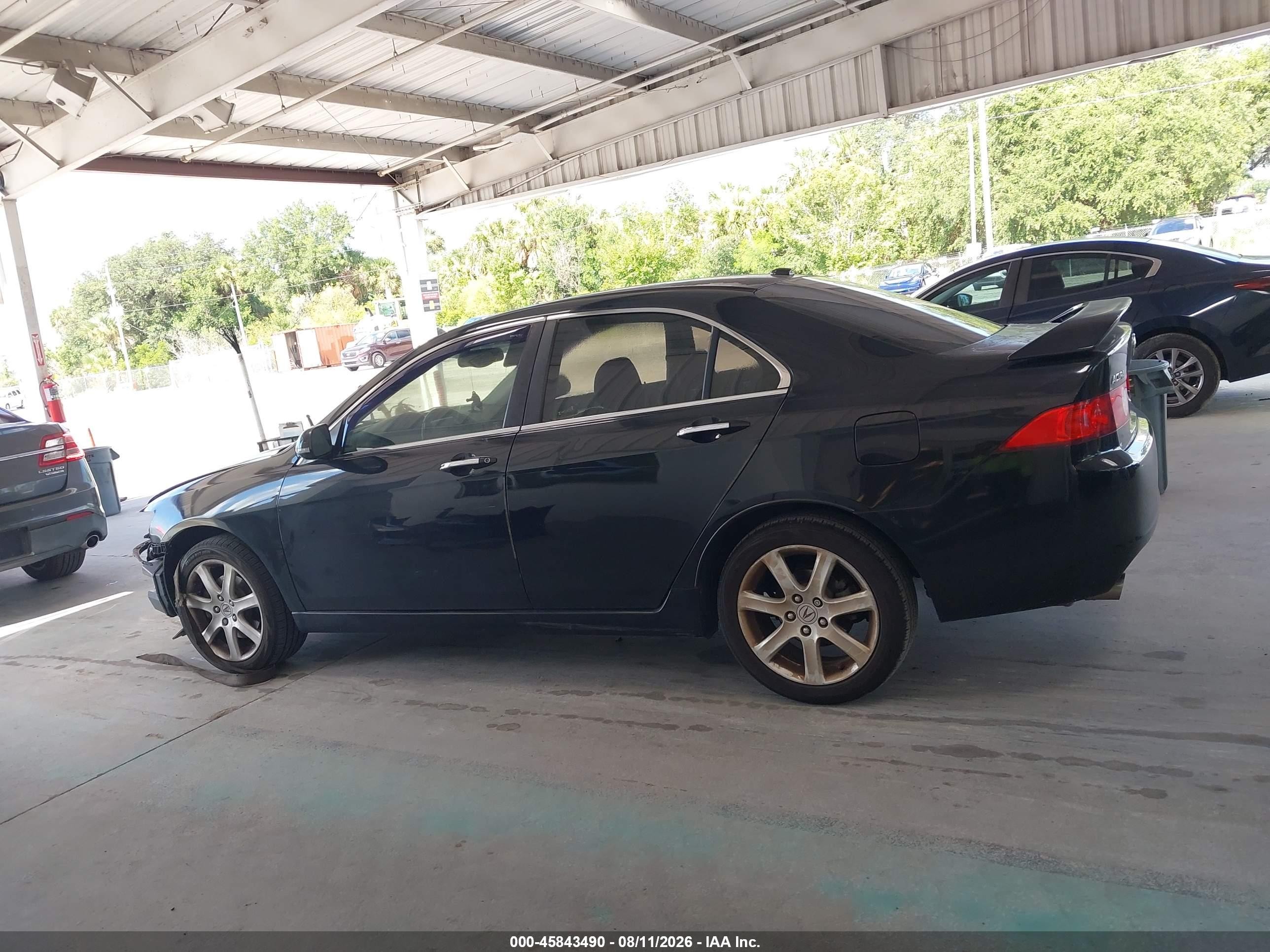 2005 Acura Tsx   Black vin: JH4CL969X5C018041