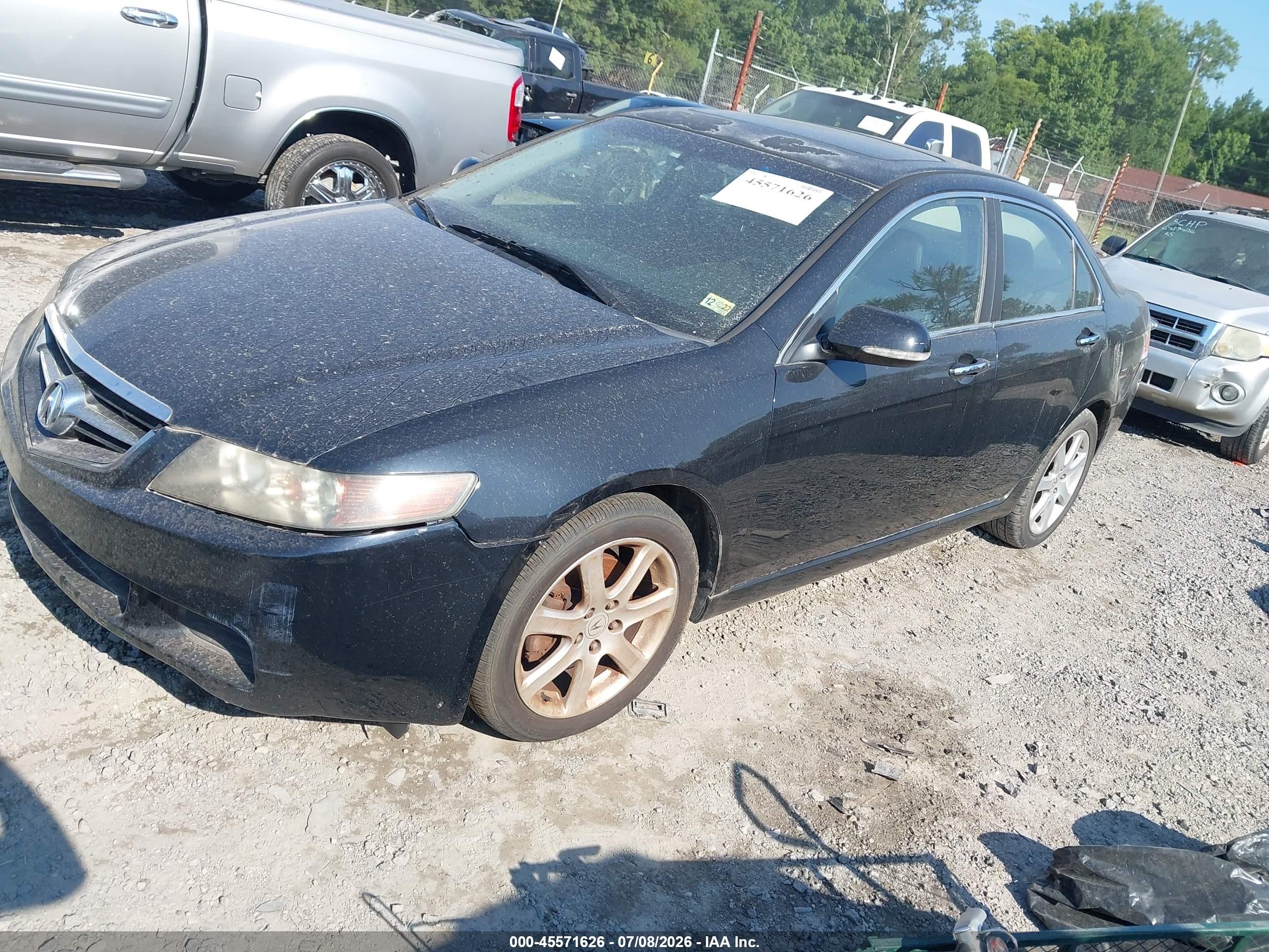 2005 Acura Tsx   Black vin: JH4CL969X5C034837