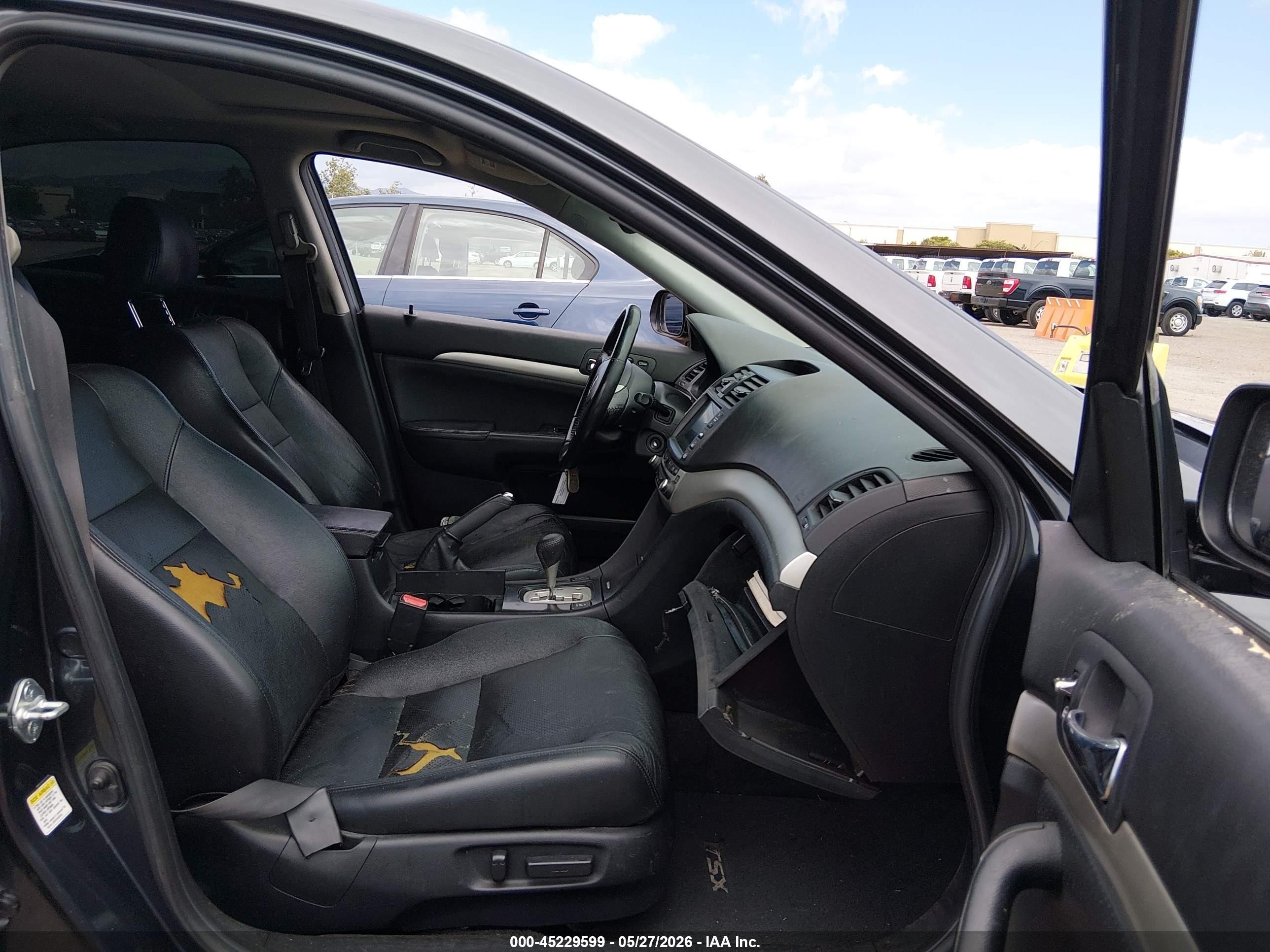 2006 Acura Tsx   Gray vin: JH4CL969X6C002908