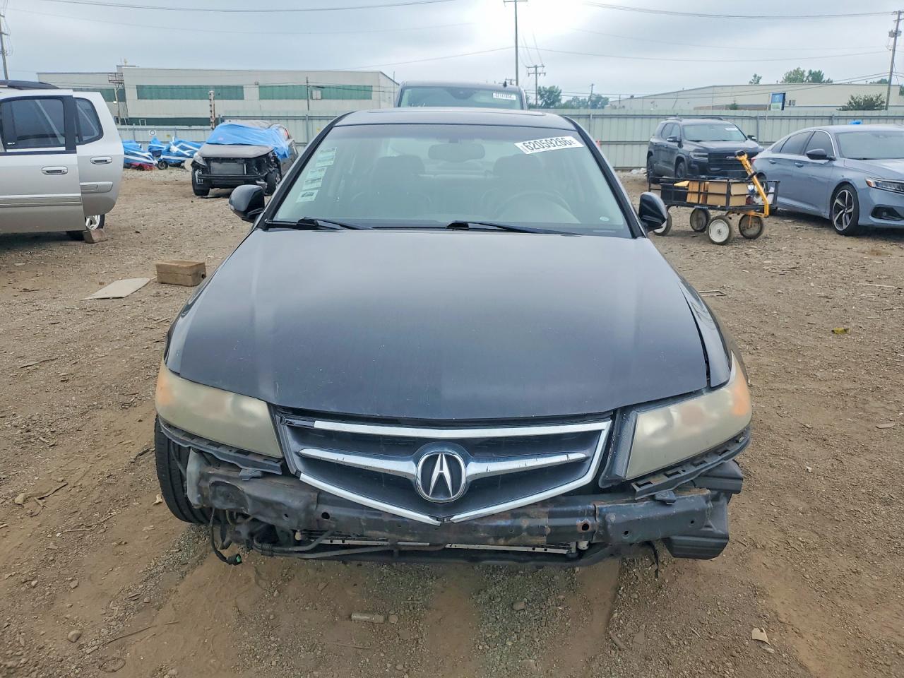 2006 Acura Tsx Черный vin: JH4CL969X6C003735