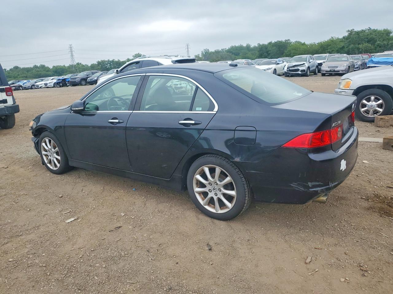 2006 Acura Tsx Черный vin: JH4CL969X6C003735