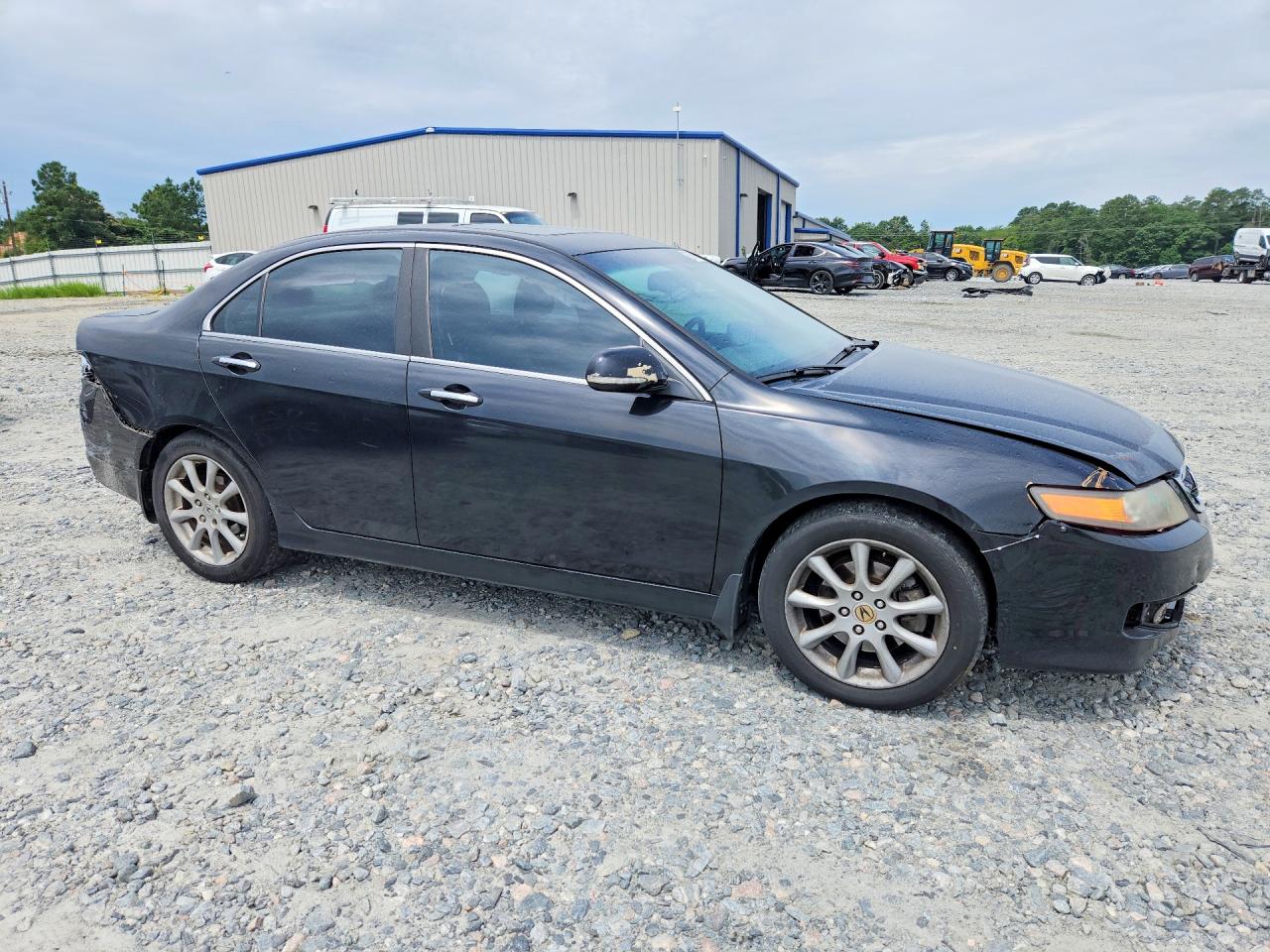 2006 Acura Tsx Black vin: JH4CL969X6C037240