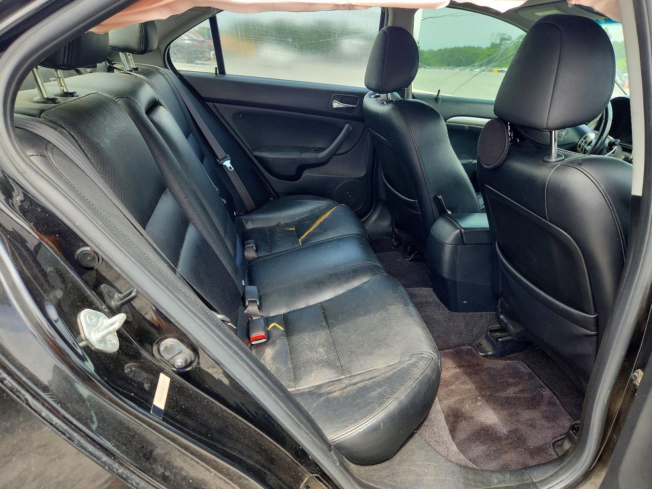 2006 Acura Tsx Black vin: JH4CL969X6C037240