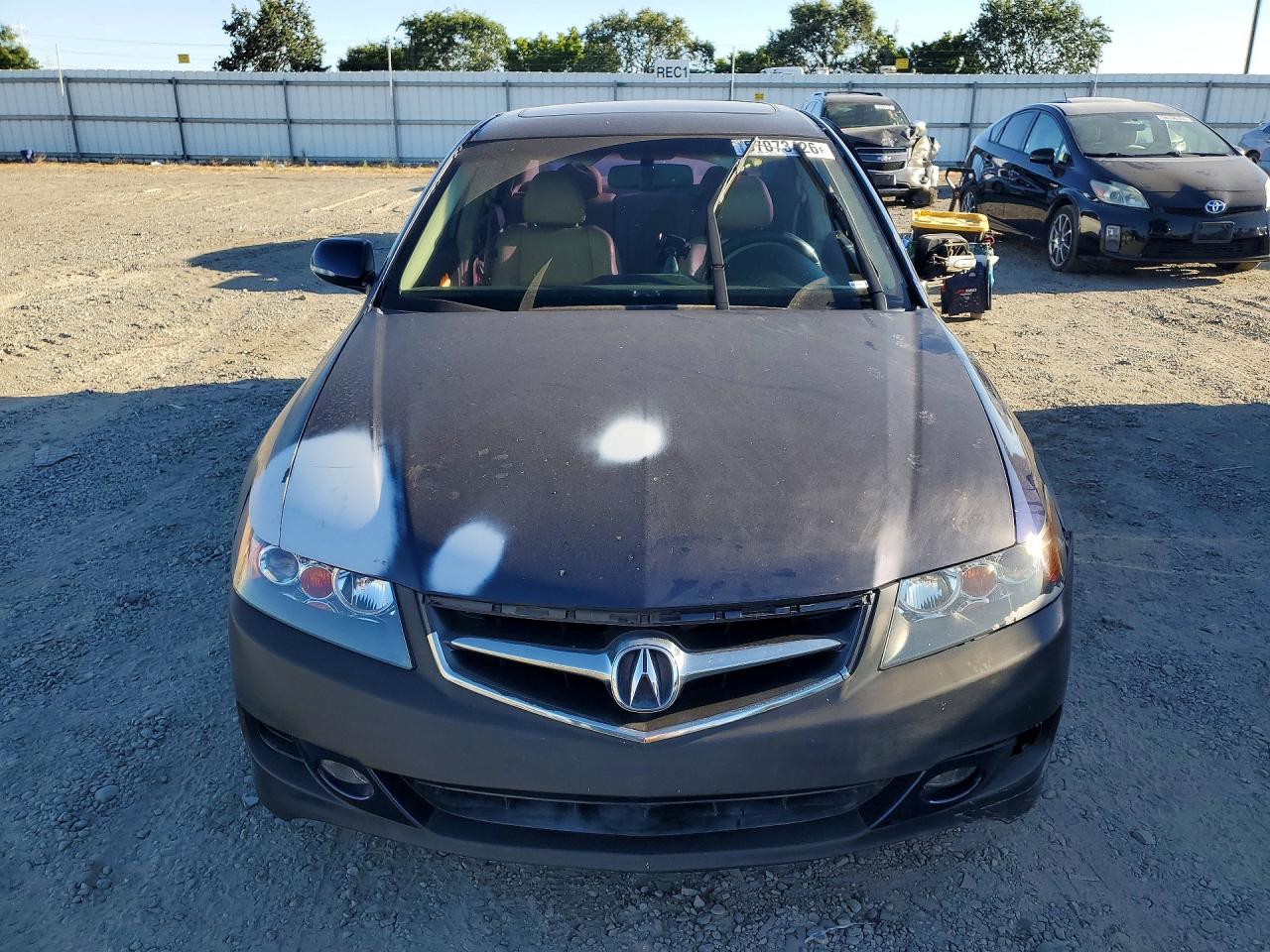 2007 Acura Tsx Blue vin: JH4CL969X7C006894