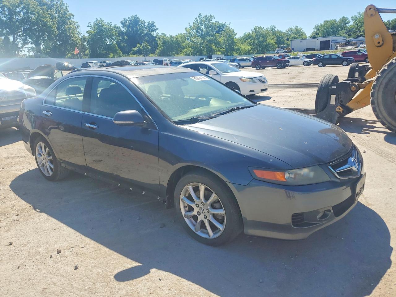 2007 Acura Tsx Charcoal vin: JH4CL969X7C010590
