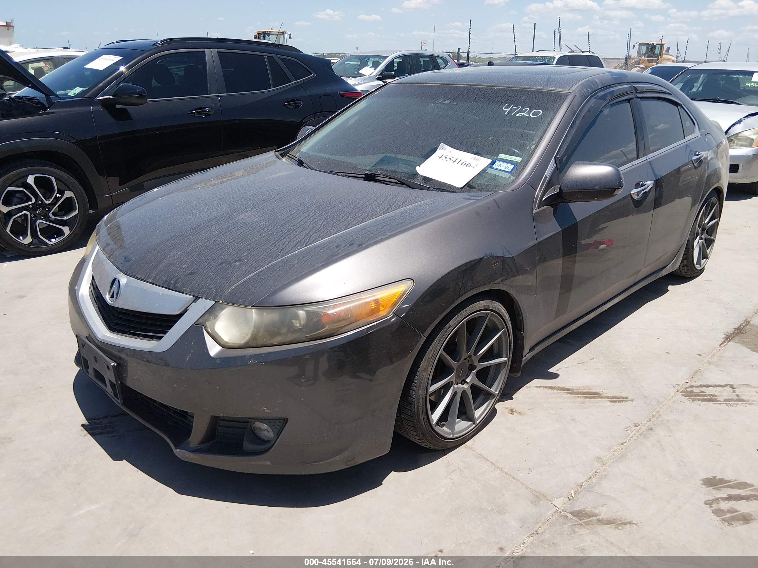2009 Acura Tsx   Gray vin: JH4CU25689C014720
