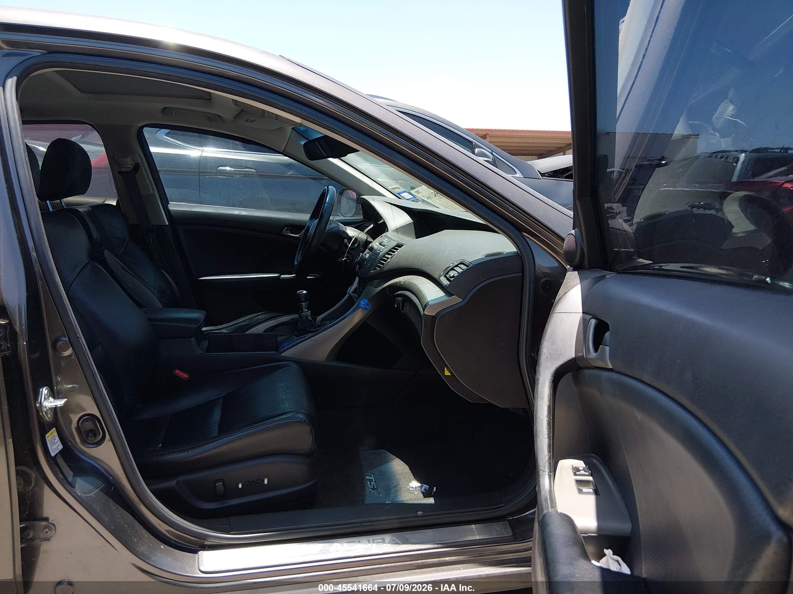 2009 Acura Tsx   Gray vin: JH4CU25689C014720