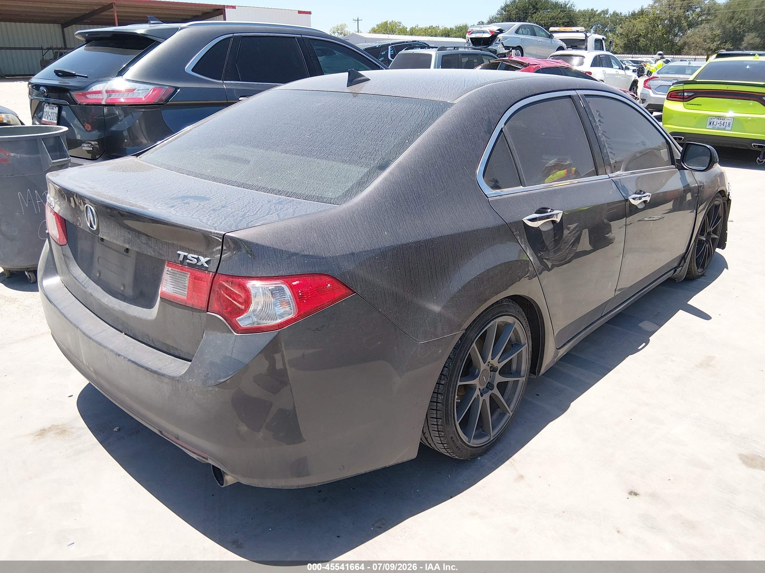 2009 Acura Tsx   Gray vin: JH4CU25689C014720