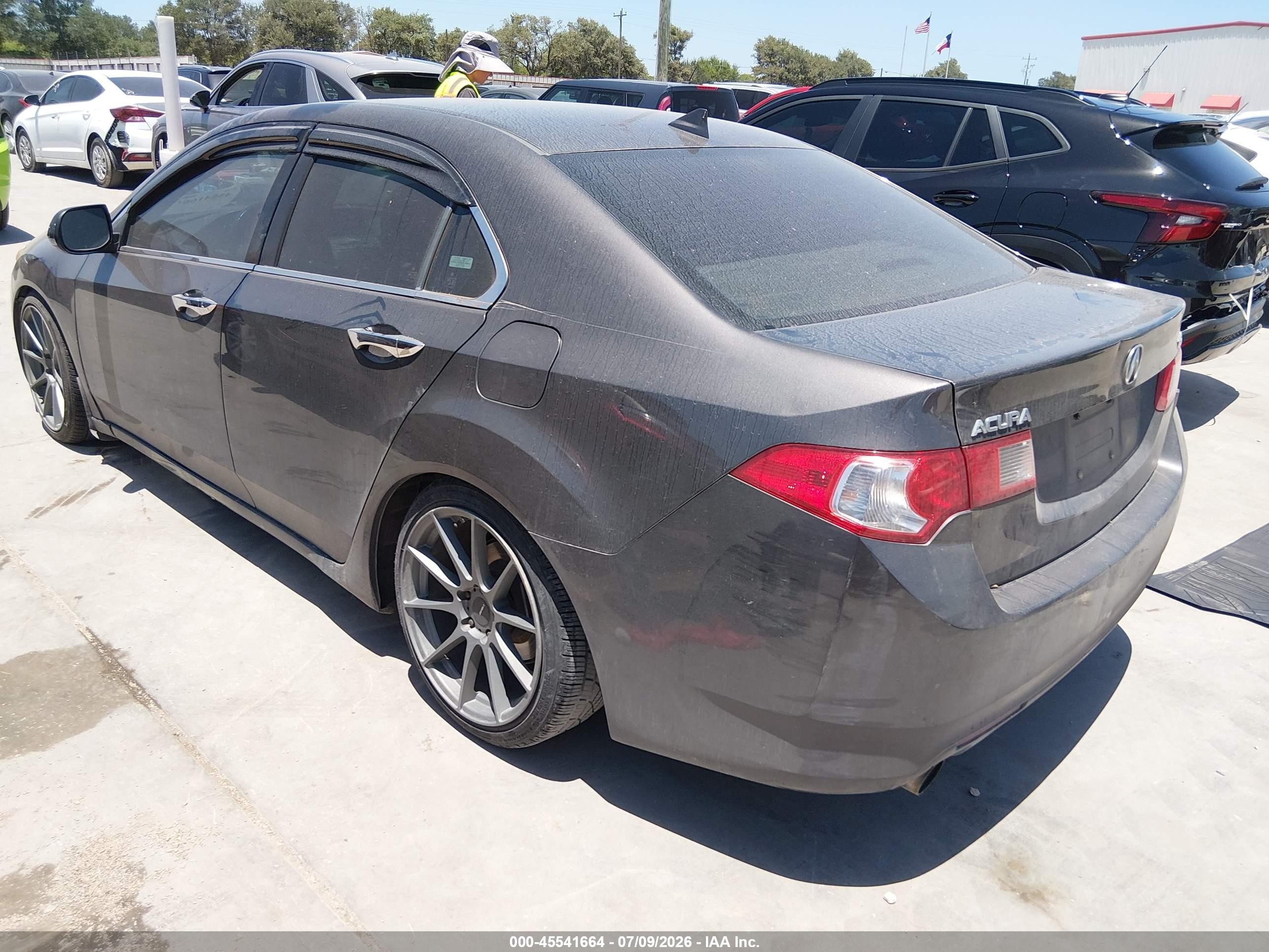 2009 Acura Tsx   Gray vin: JH4CU25689C014720