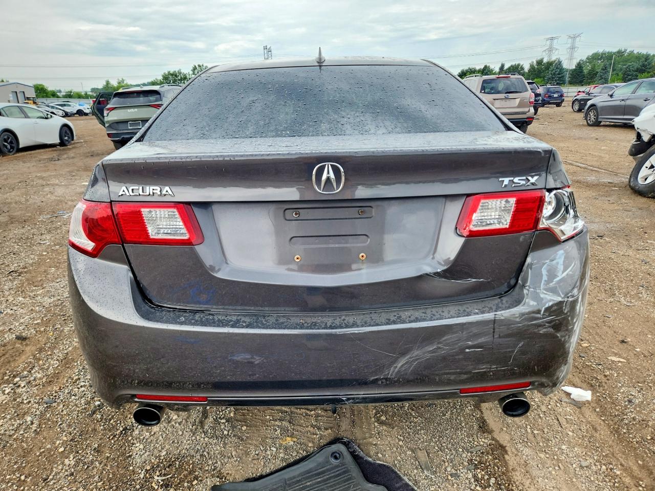 2009 Acura Tsx Gray vin: JH4CU26609C001944