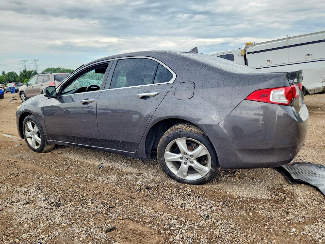 2009 Acura Tsx Gray vin: JH4CU26609C001944