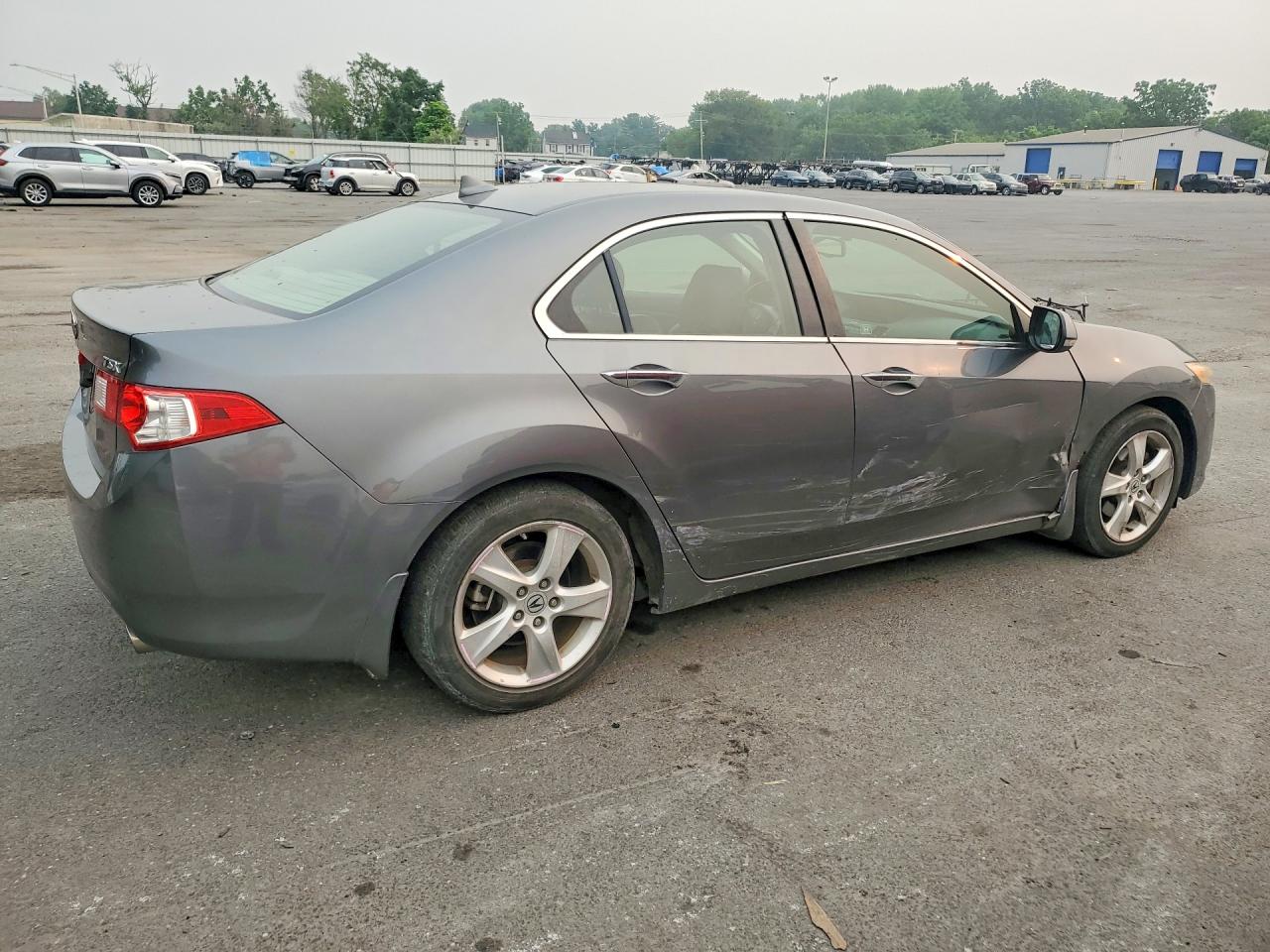 2009 Acura Tsx Gray vin: JH4CU26609C007386