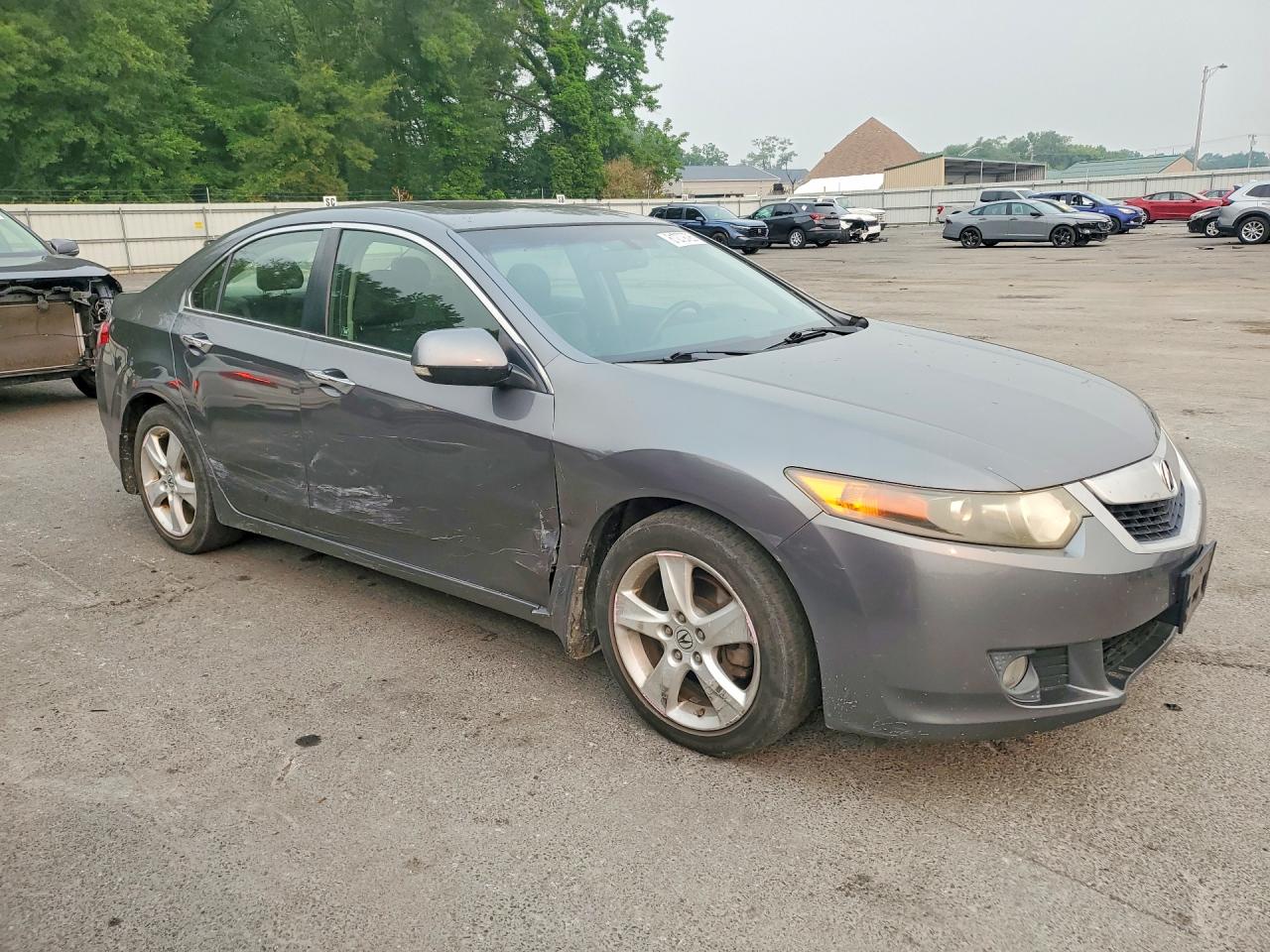 2009 Acura Tsx Gray vin: JH4CU26609C007386