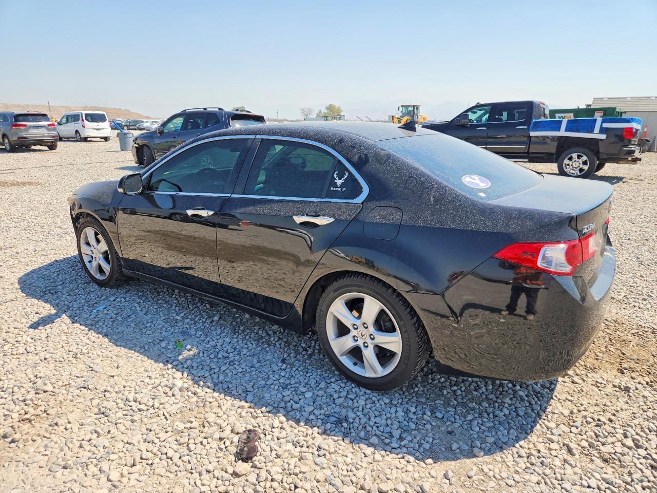 2009 Acura Tsx Black vin: JH4CU26609C010692
