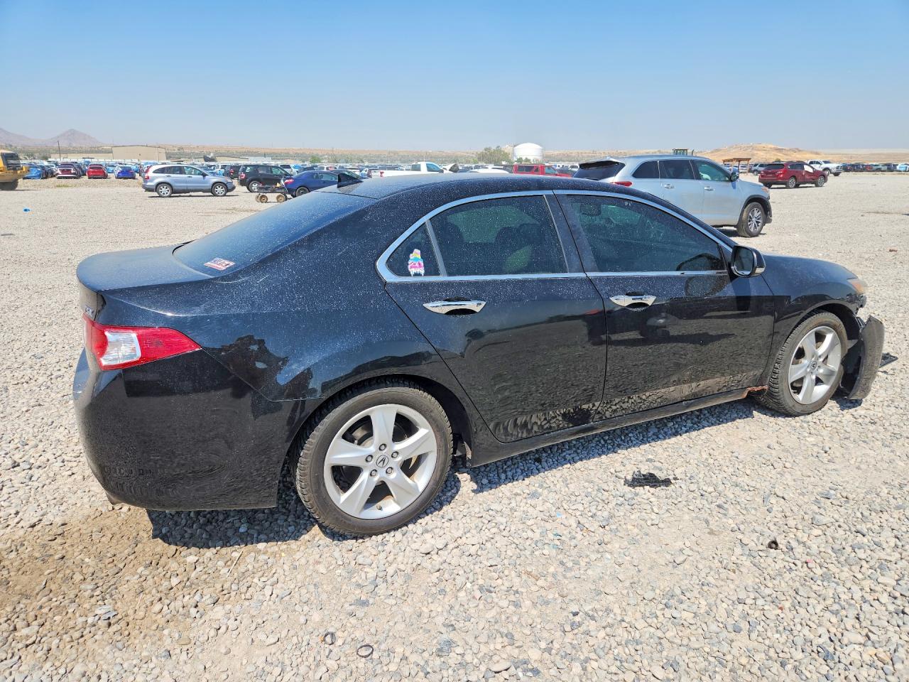 2009 Acura Tsx Black vin: JH4CU26609C010692