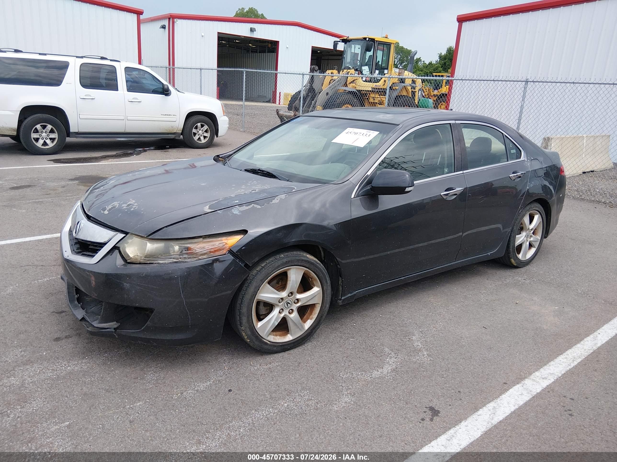 2009 Acura Tsx   Black vin: JH4CU26609C011714