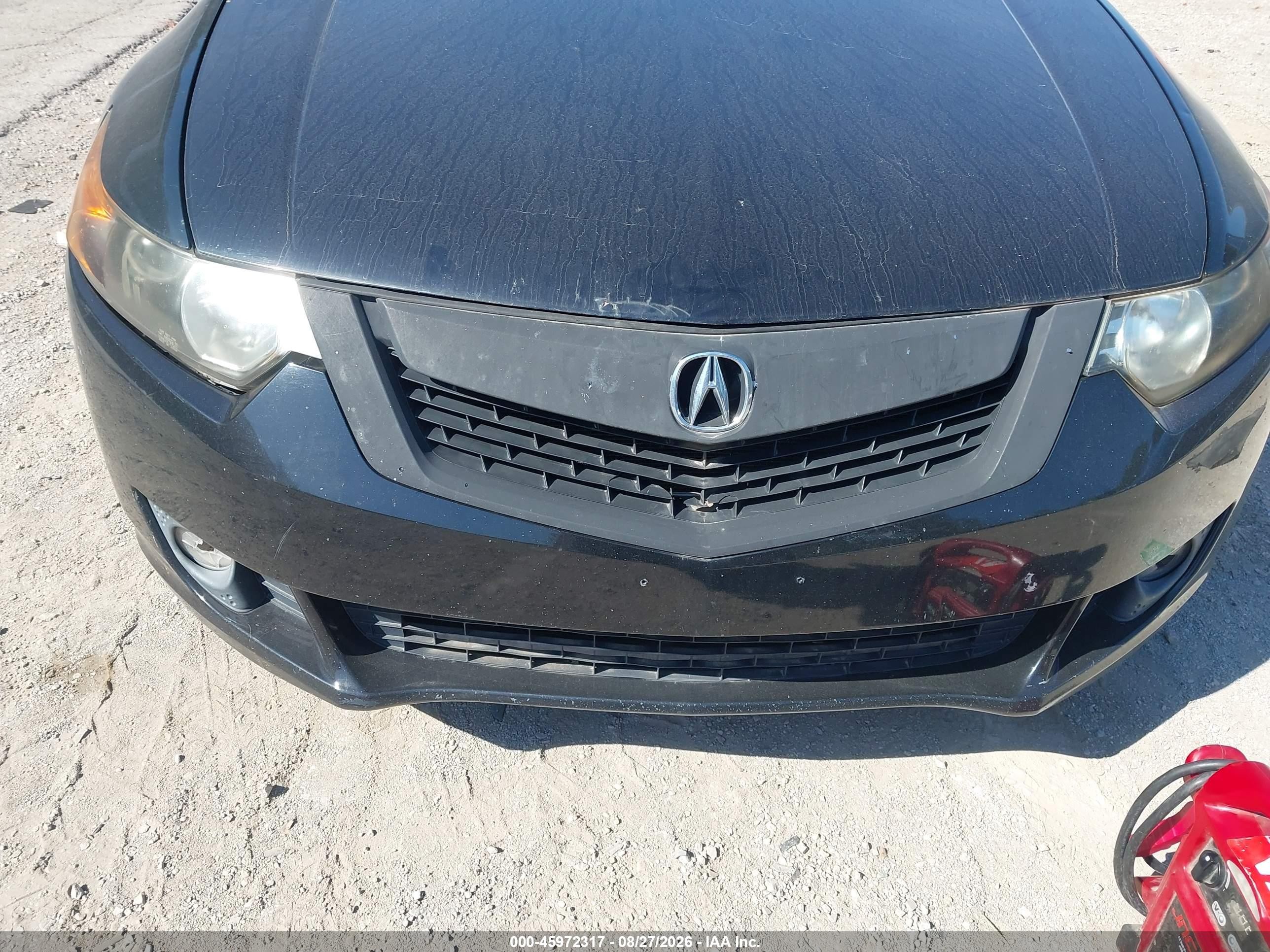 2009 Acura Tsx   Black vin: JH4CU26609C012460