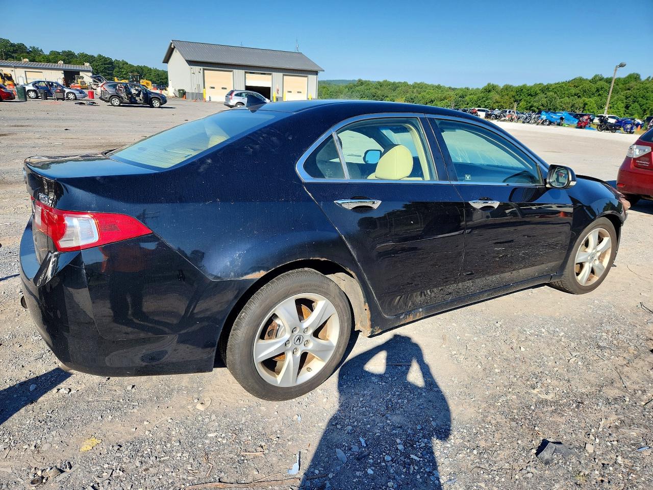 2009 Acura Tsx Black vin: JH4CU26609C013026