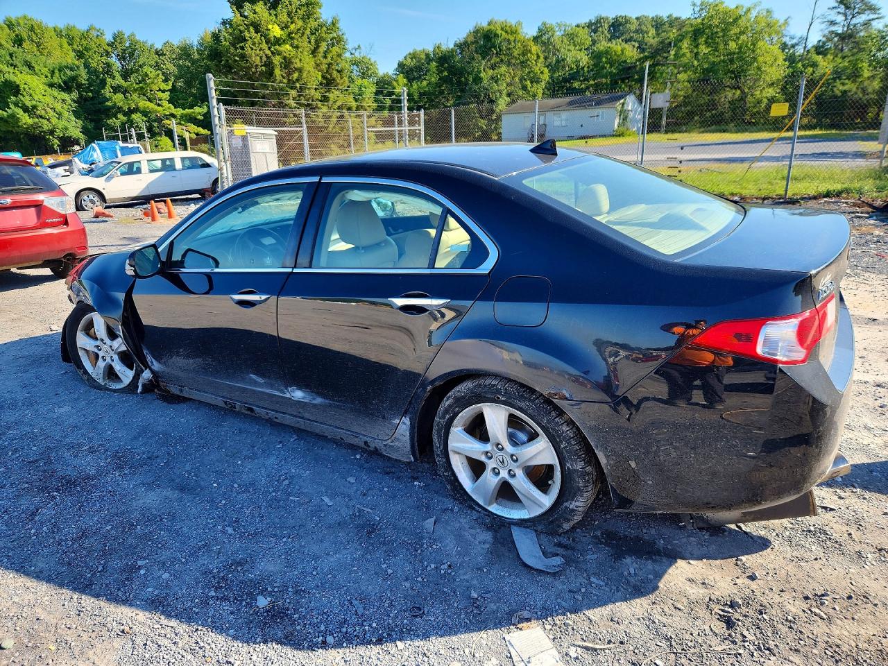 2009 Acura Tsx Black vin: JH4CU26609C013026