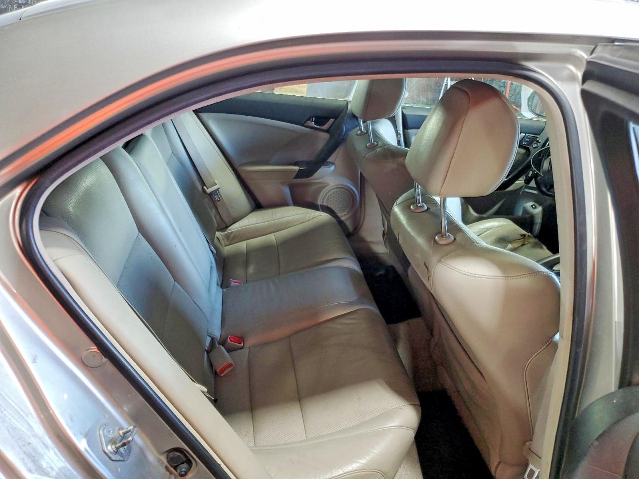 2009 Acura Tsx Silver vin: JH4CU26609C018789