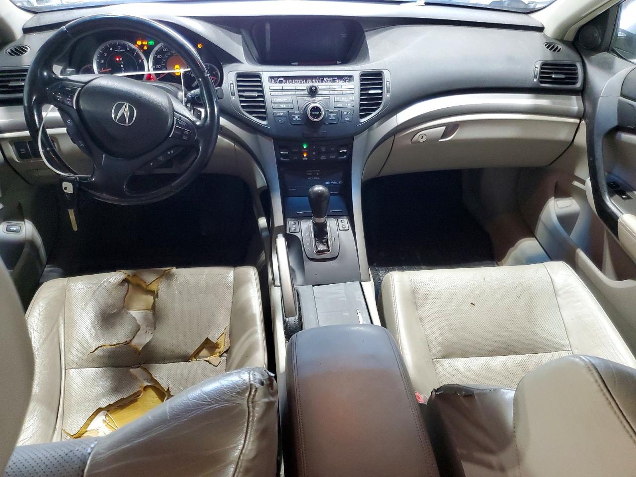 2009 Acura Tsx Silver vin: JH4CU26609C018789