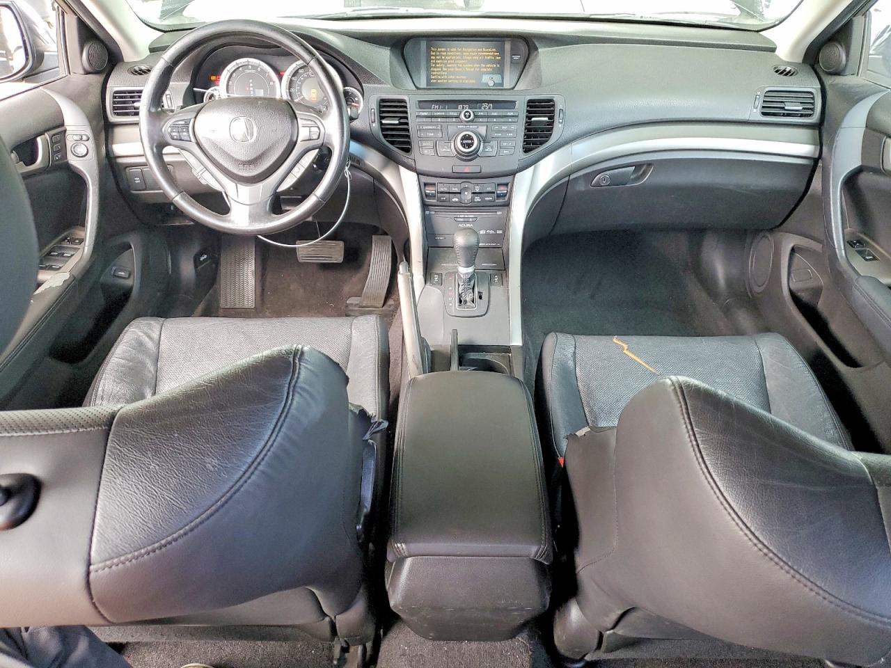 2009 Acura Tsx Черный vin: JH4CU26609C025306