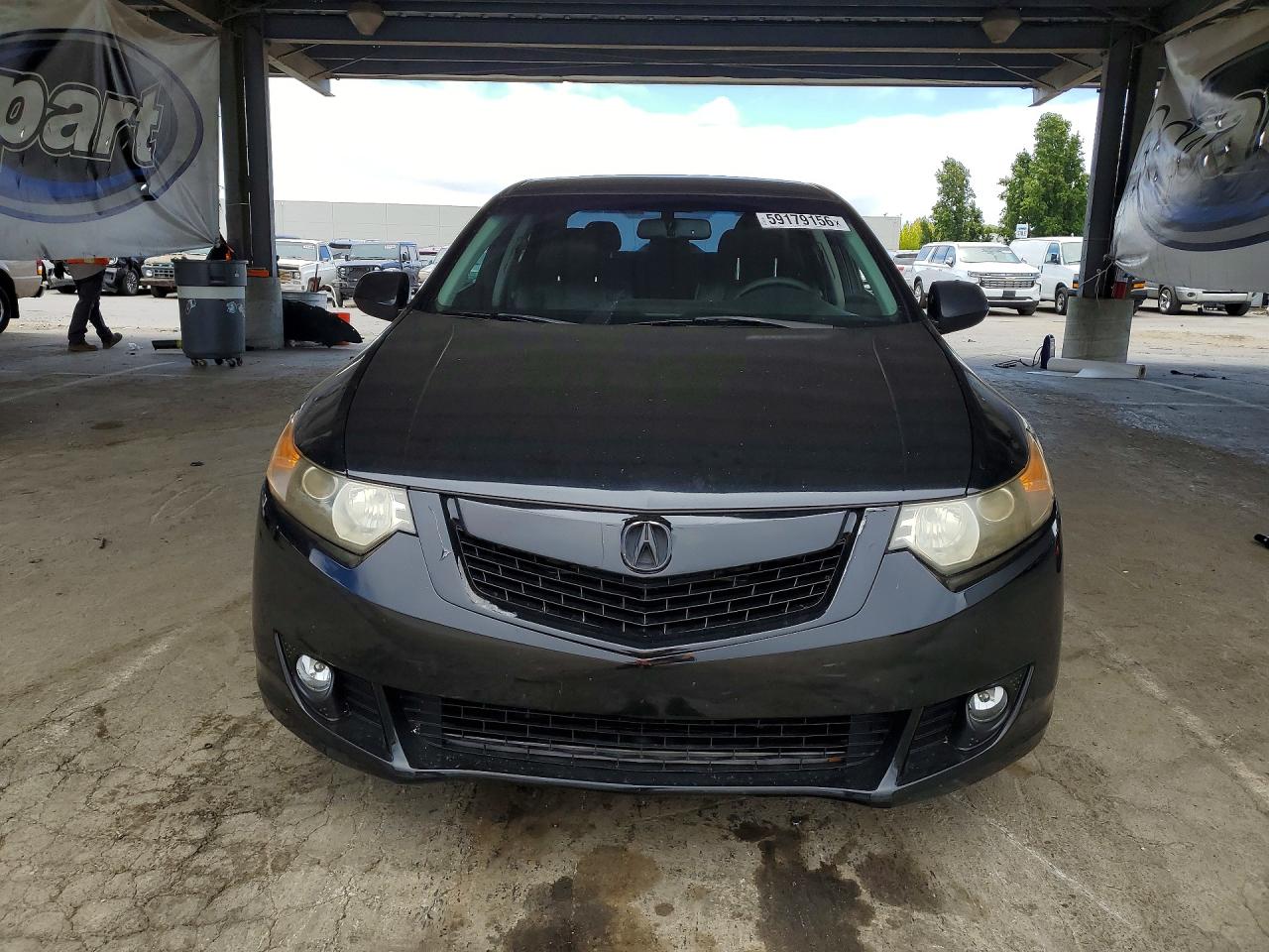 2009 Acura Tsx Черный vin: JH4CU26609C025306