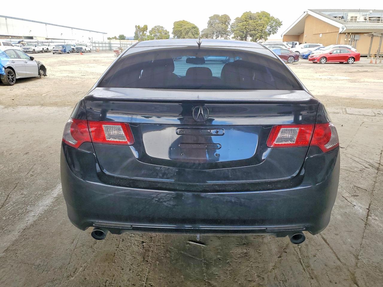 2009 Acura Tsx Черный vin: JH4CU26609C025306