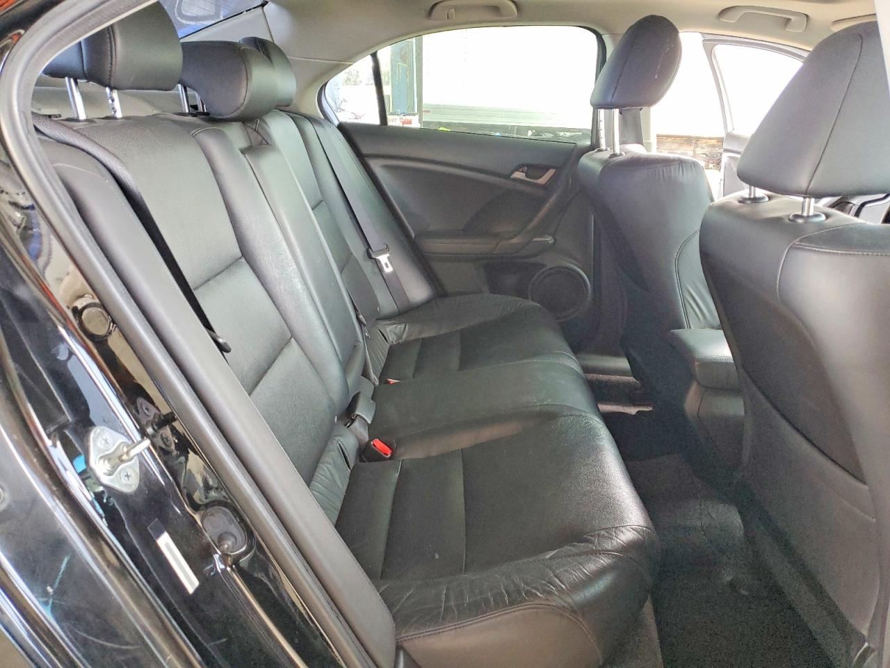 2009 Acura Tsx Черный vin: JH4CU26609C025306