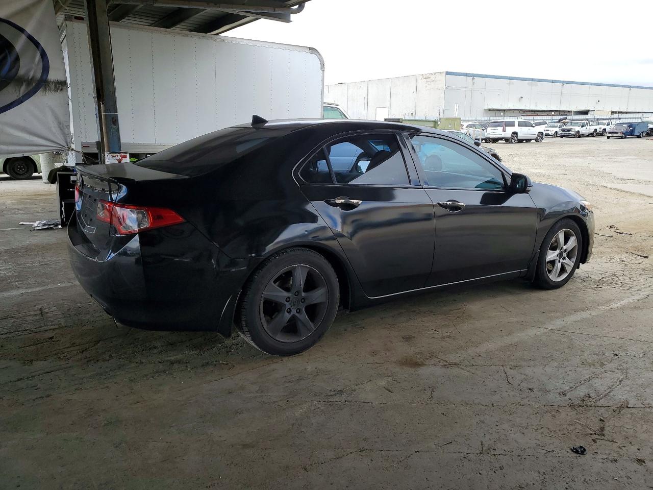 2009 Acura Tsx Черный vin: JH4CU26609C025306