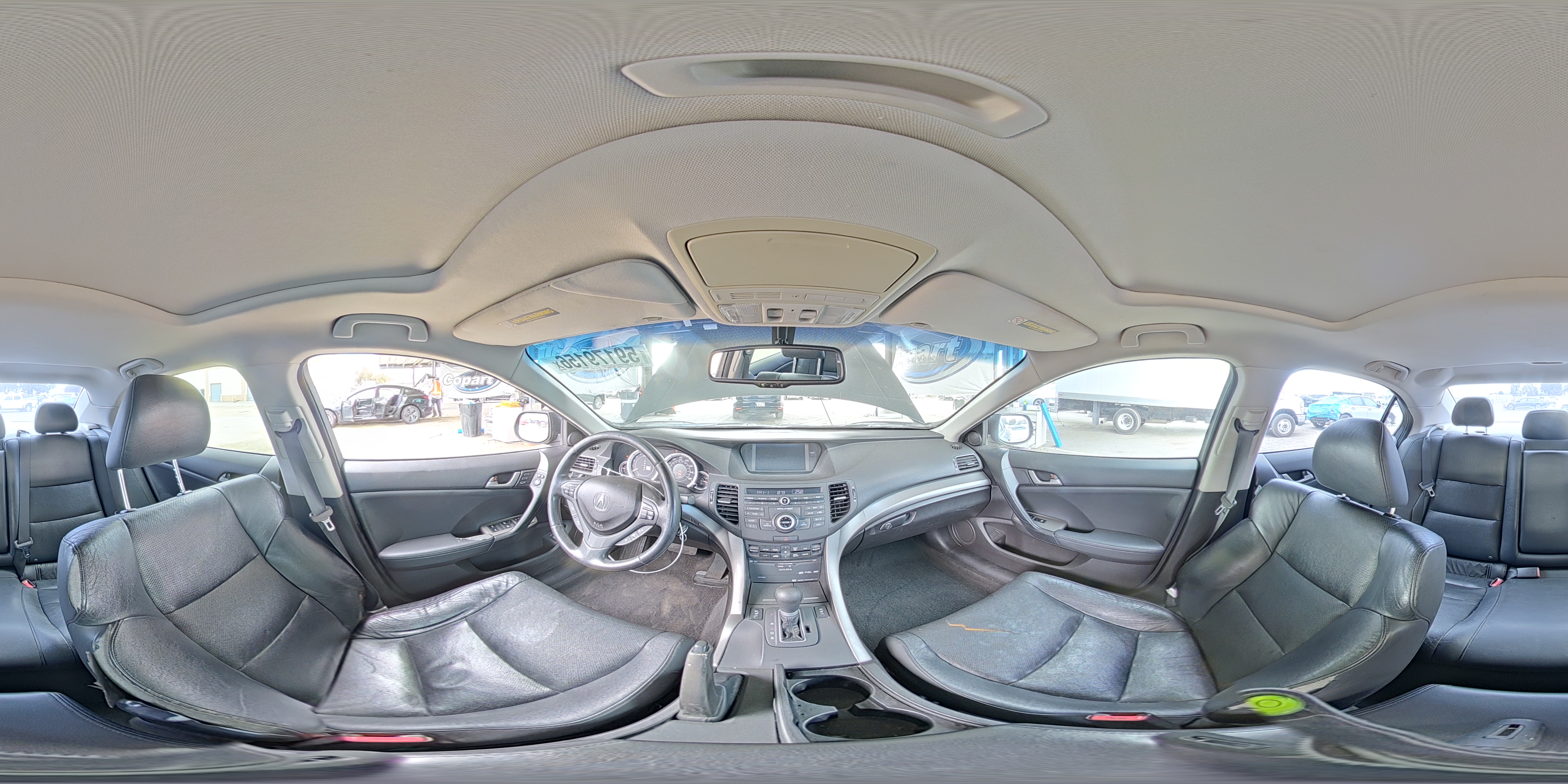 2009 Acura Tsx Черный vin: JH4CU26609C025306