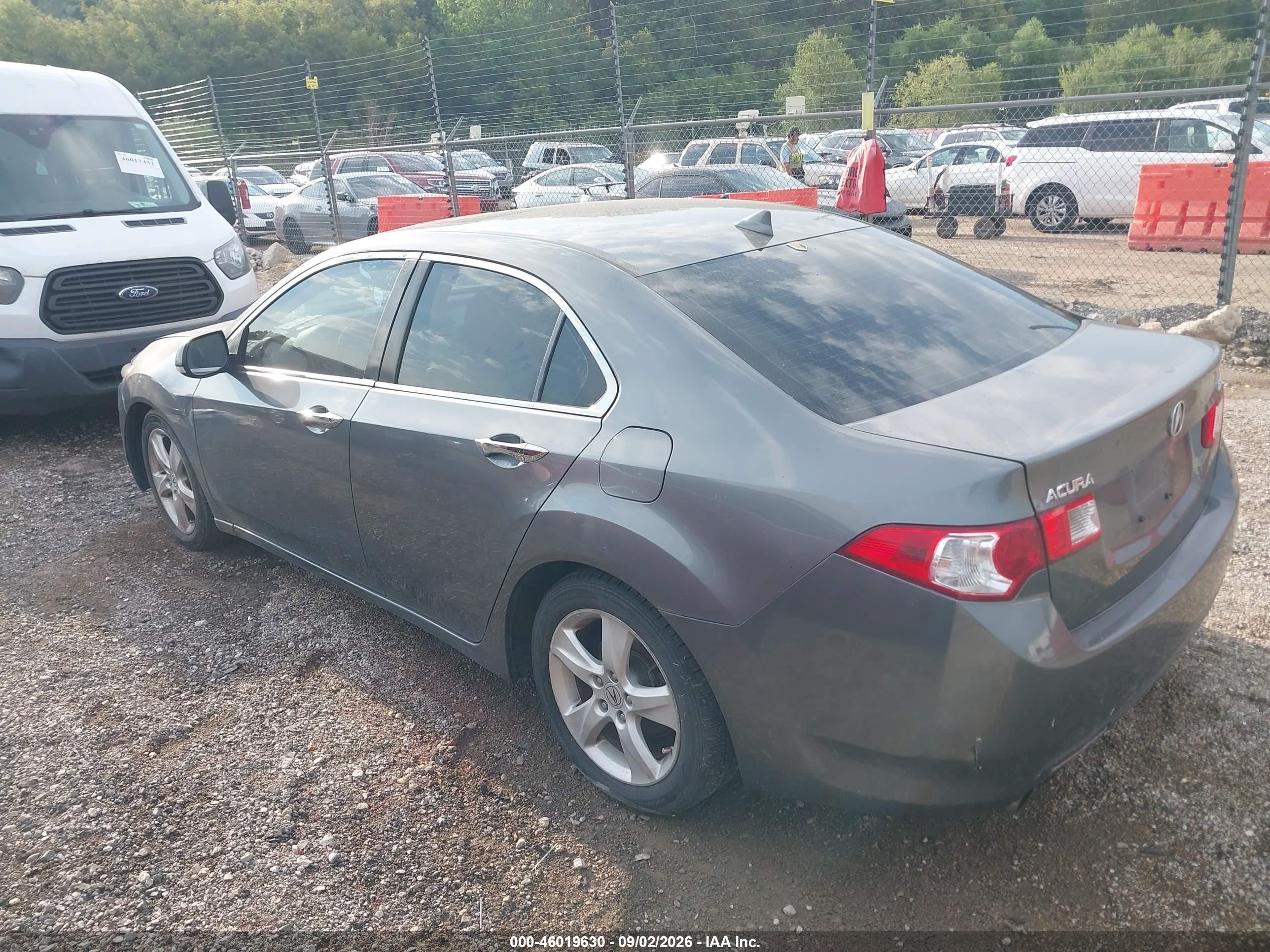 2009 Acura Tsx Серый vin: JH4CU26609C029548