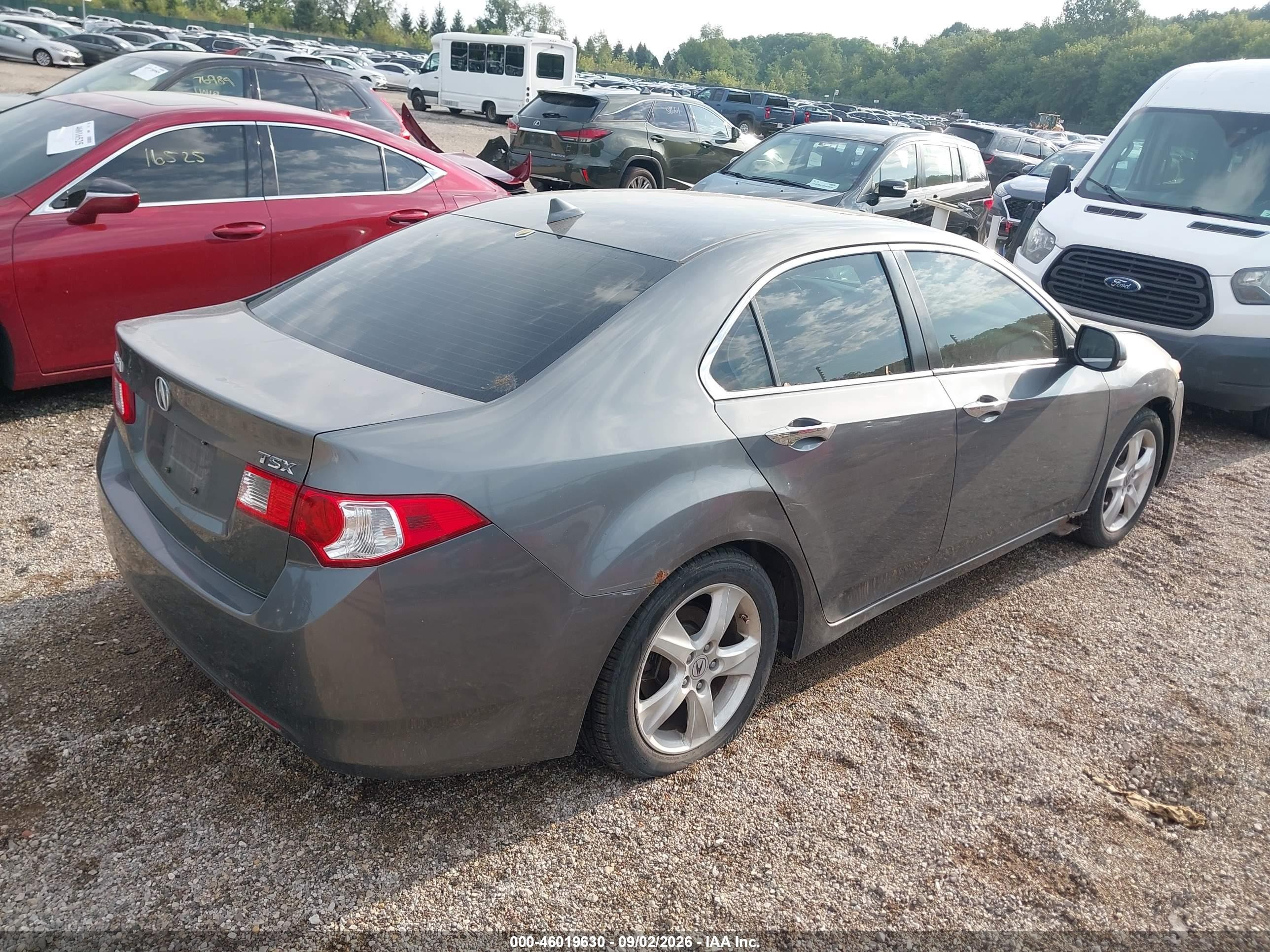 2009 Acura Tsx Серый vin: JH4CU26609C029548