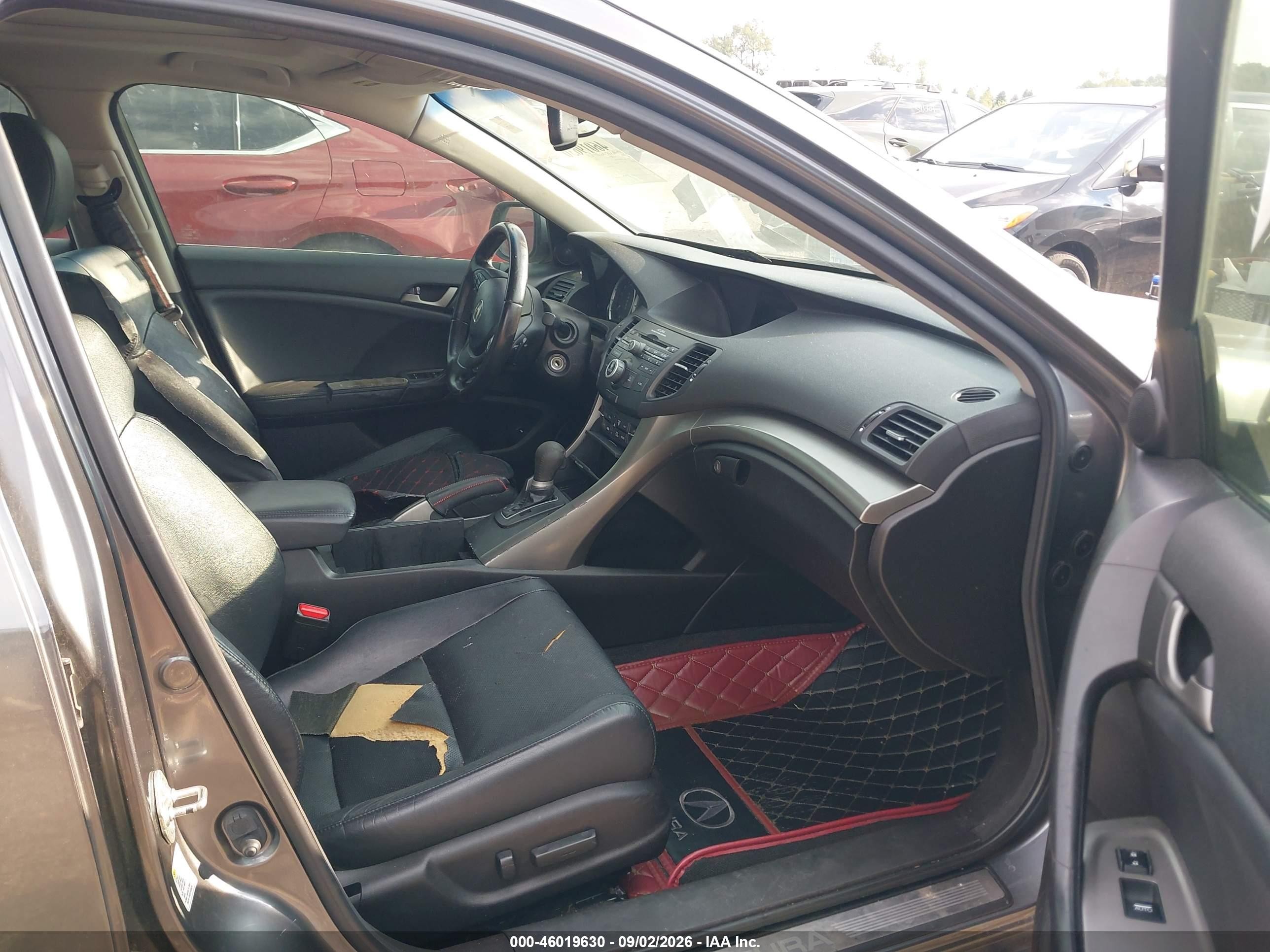2009 Acura Tsx Серый vin: JH4CU26609C029548