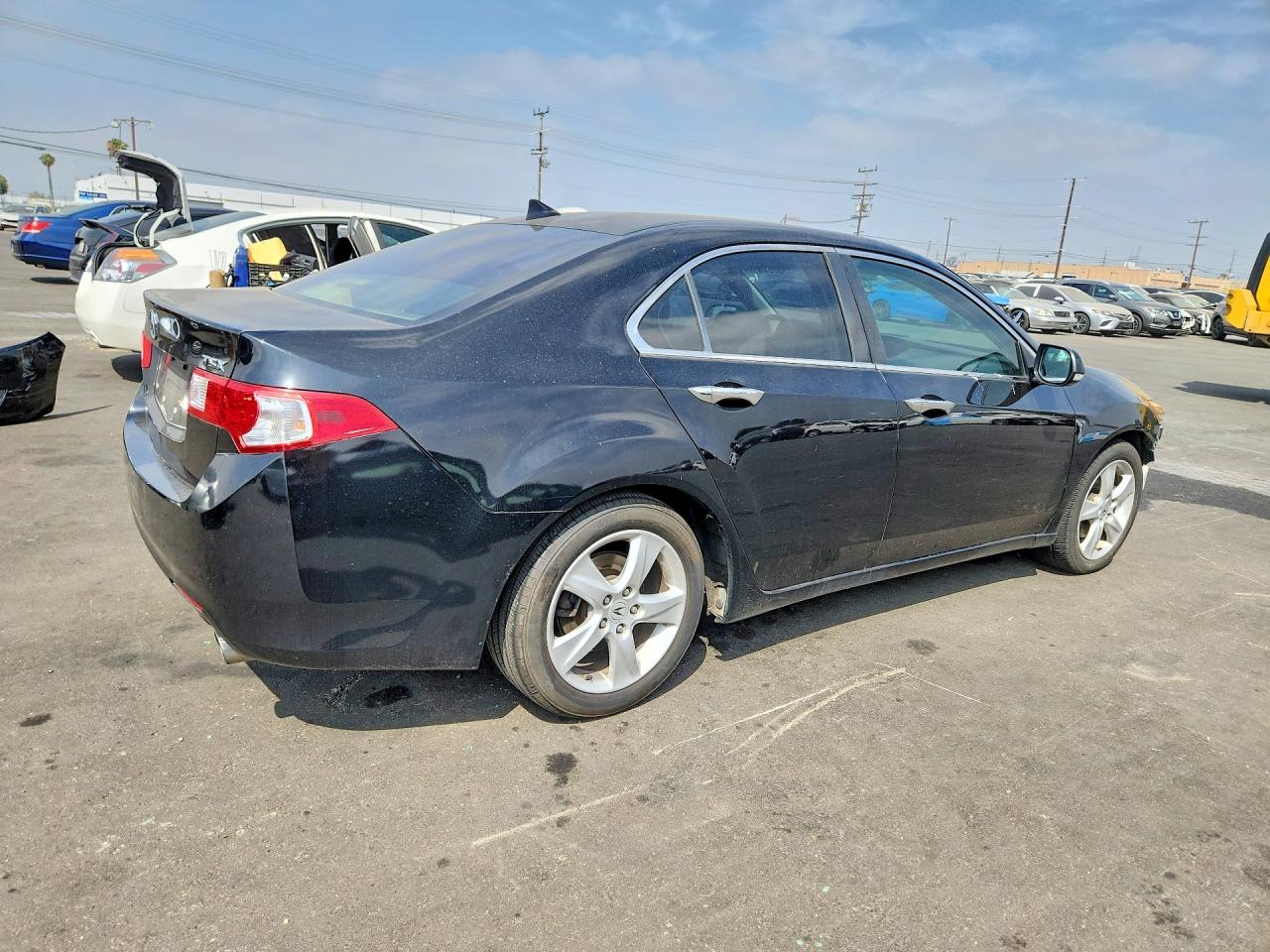 2009 Acura Tsx Black vin: JH4CU26609C030280