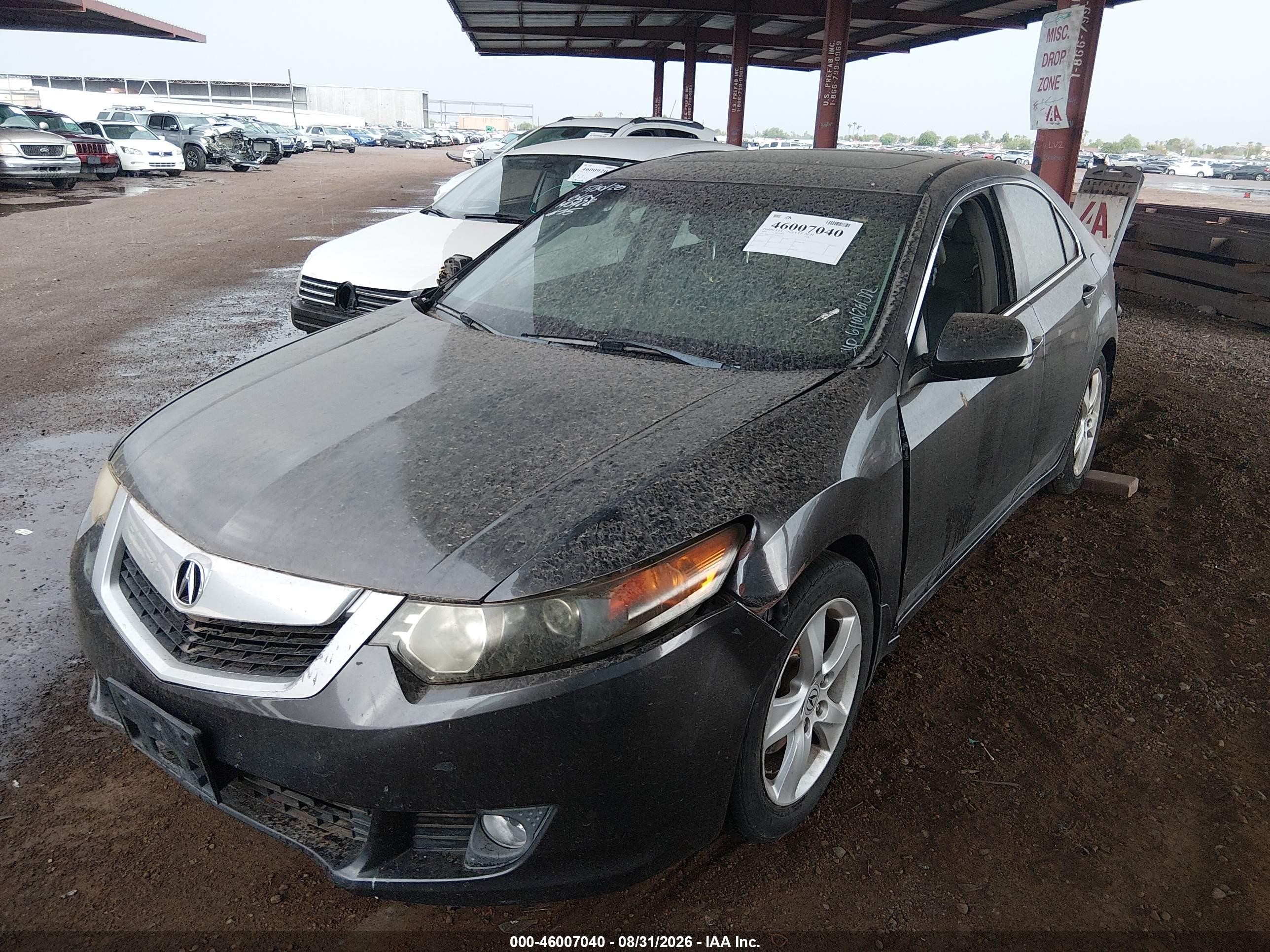 2009 Acura Tsx   Gray vin: JH4CU26609C032112