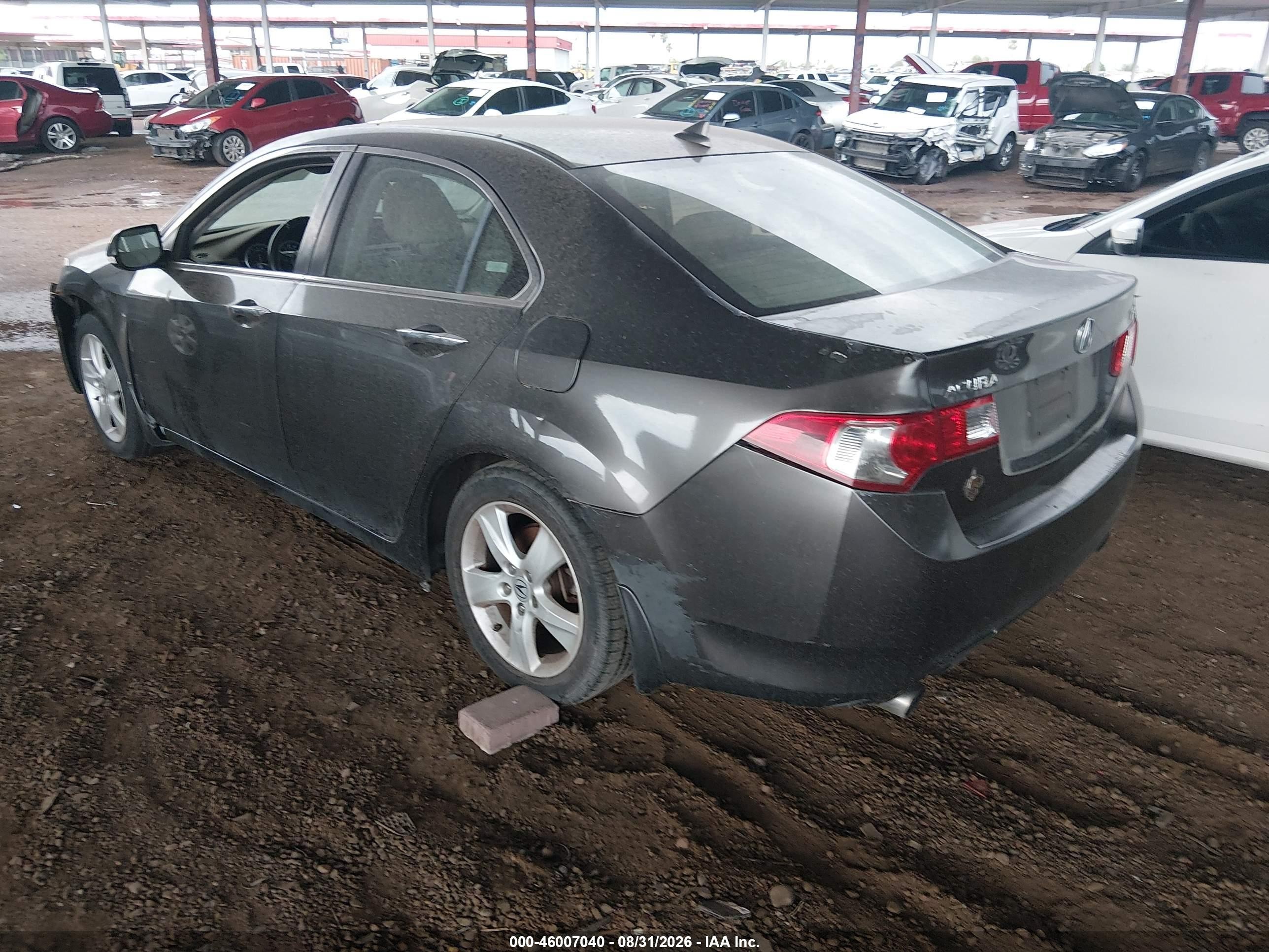 2009 Acura Tsx   Gray vin: JH4CU26609C032112