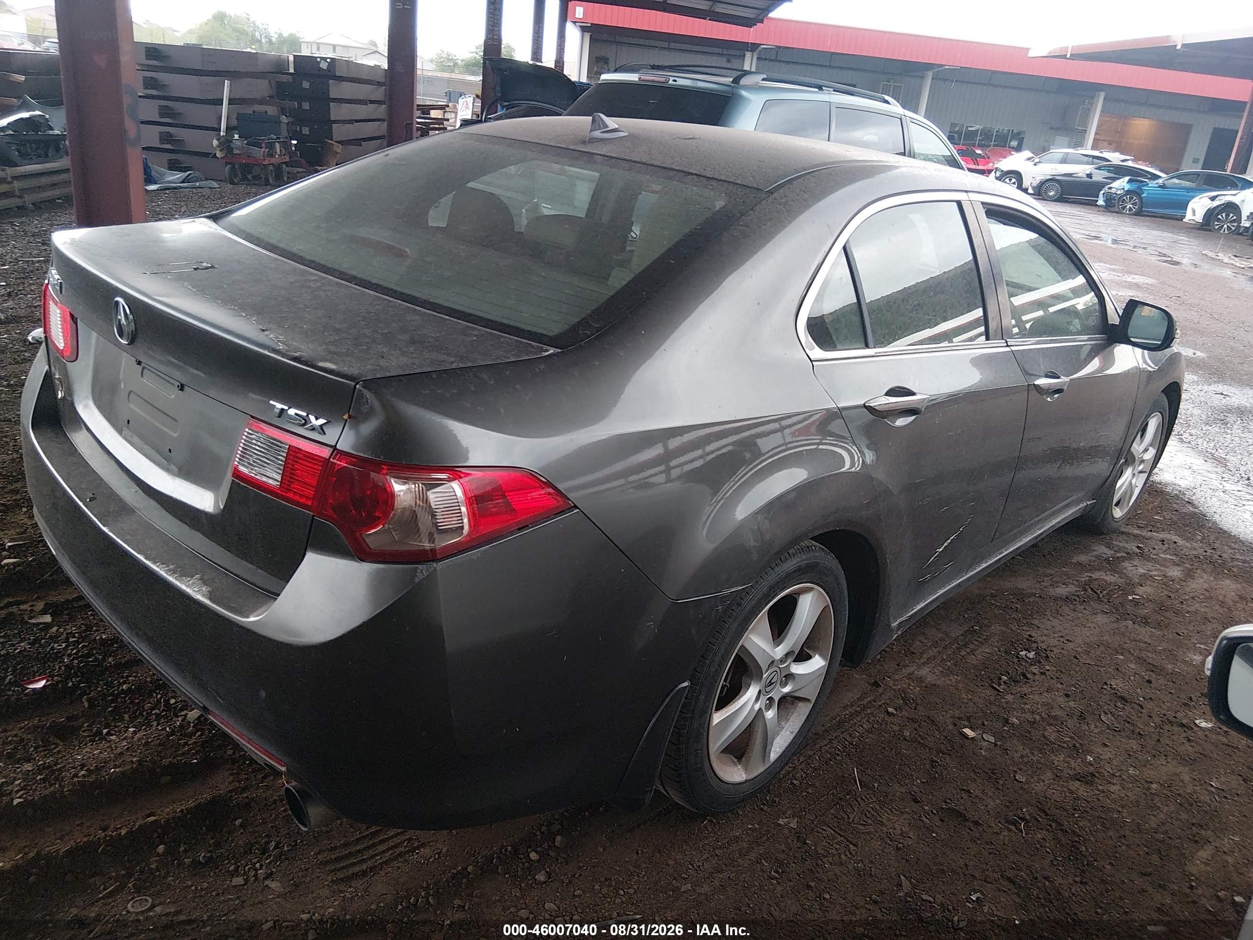 2009 Acura Tsx   Gray vin: JH4CU26609C032112