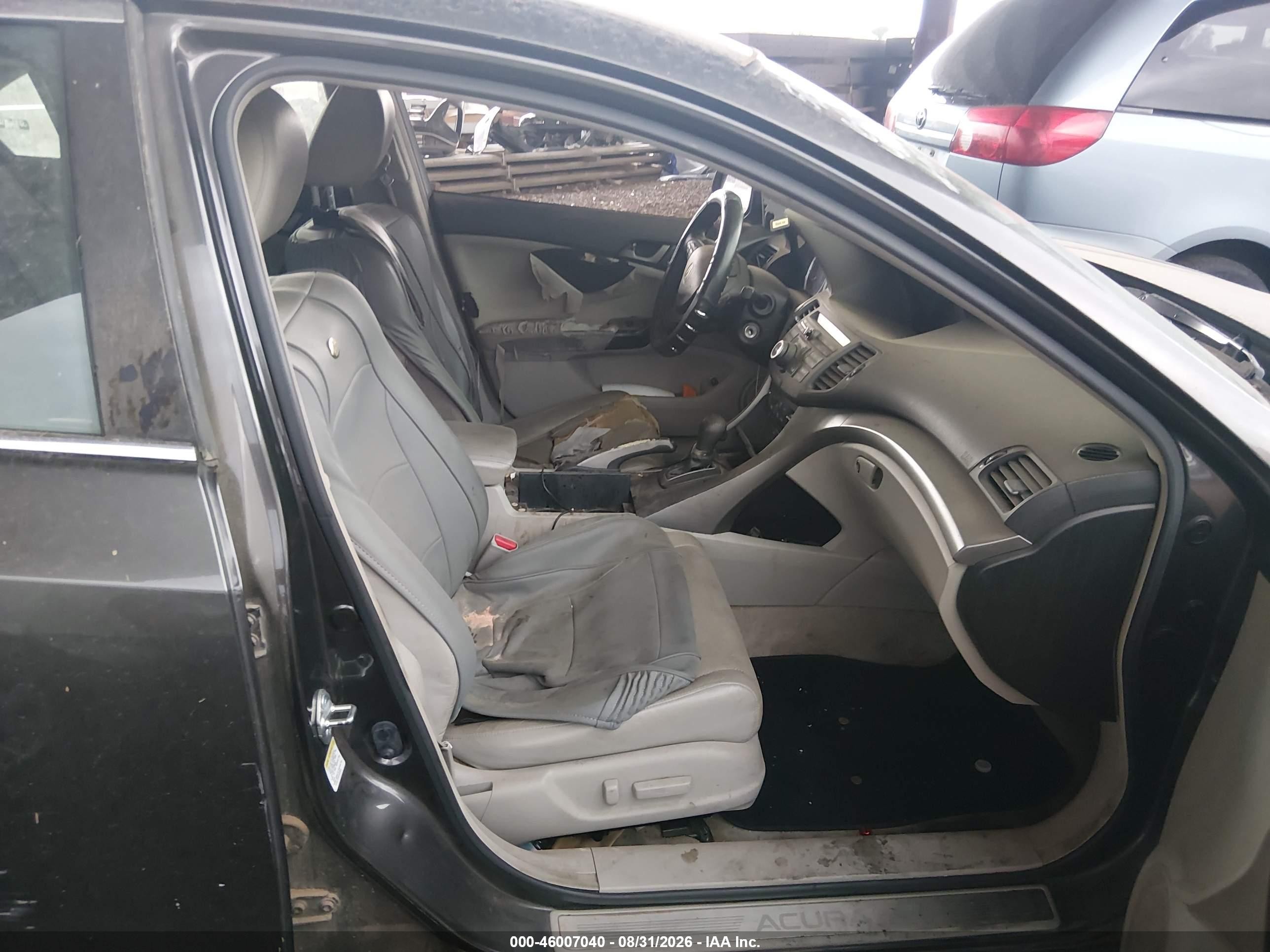 2009 Acura Tsx   Gray vin: JH4CU26609C032112