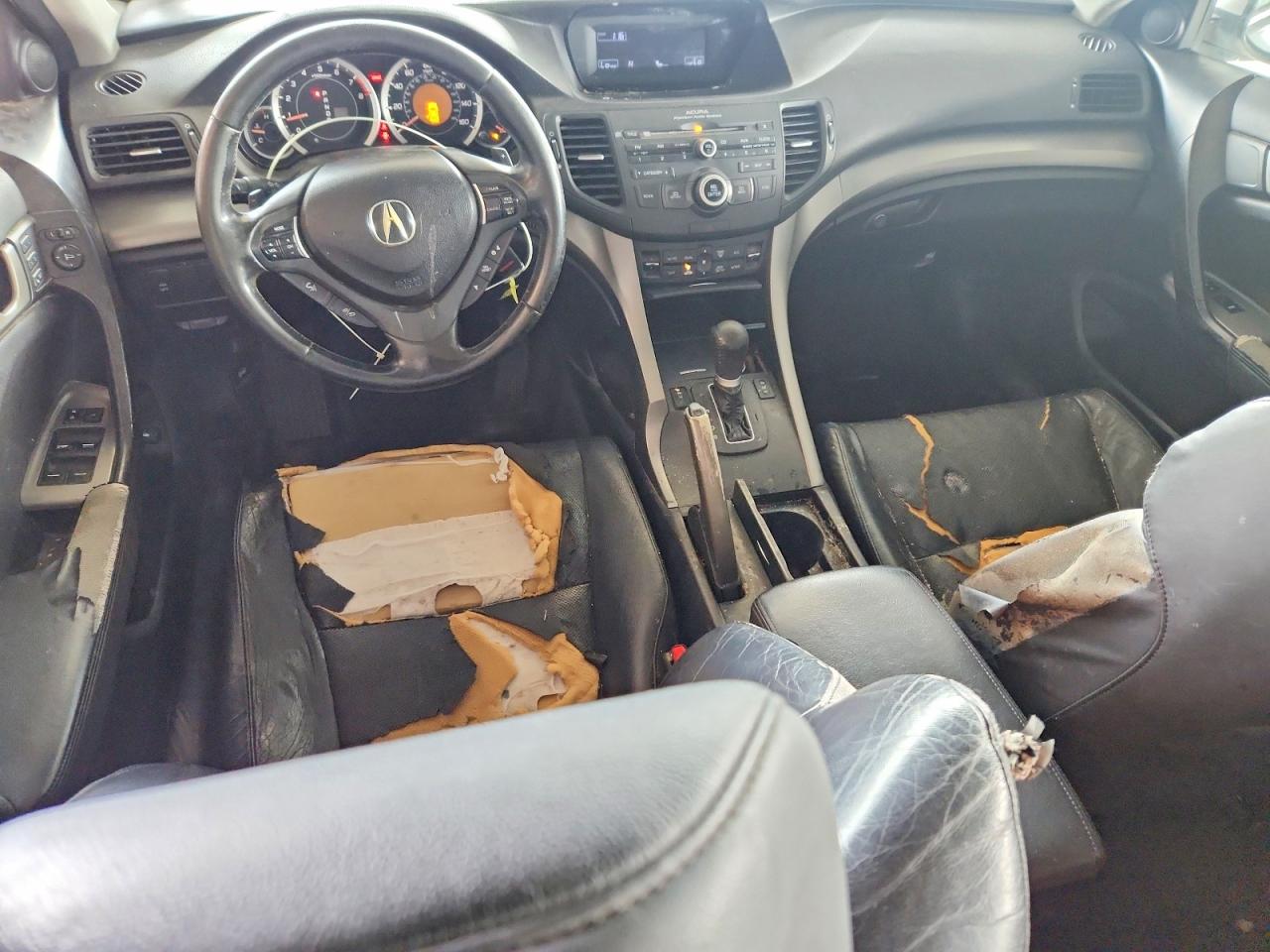 2009 Acura Tsx Silver vin: JH4CU26609C034961