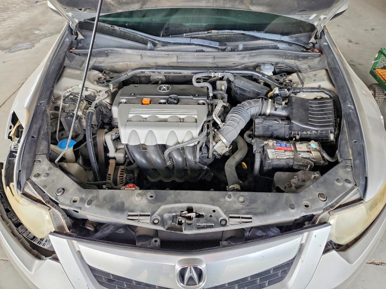 2009 Acura Tsx Silver vin: JH4CU26609C034961