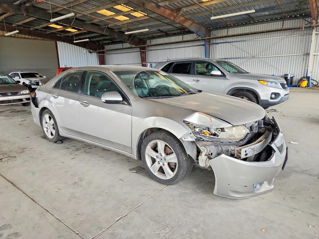 2009 Acura Tsx Silver vin: JH4CU26609C034961